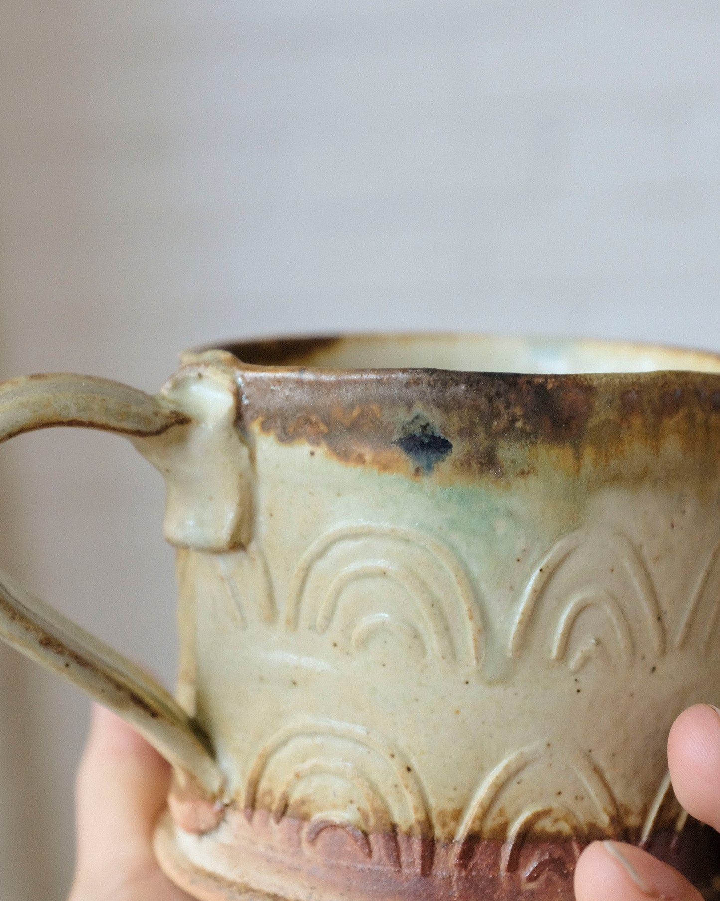 Wood Fired Short Mug 03