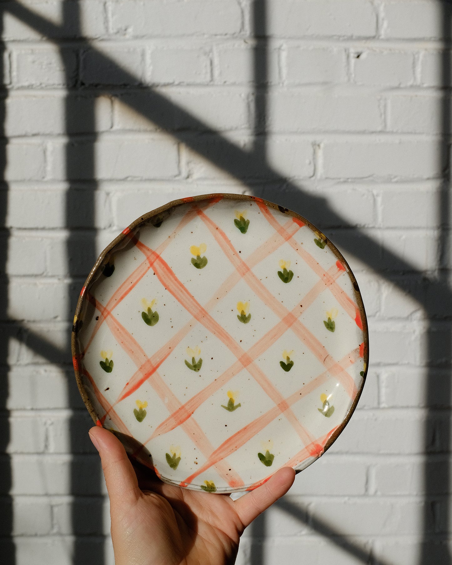 picnic painted side plate 01