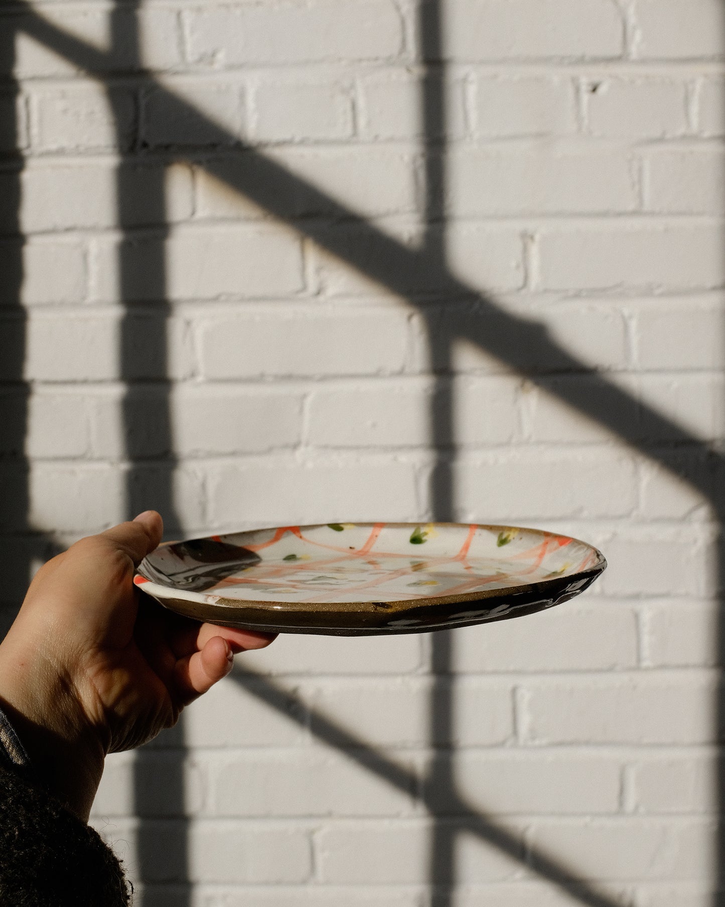 picnic painted side plate 01