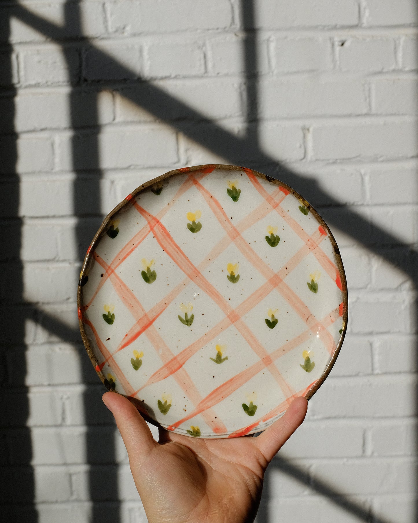 picnic painted side plate 01