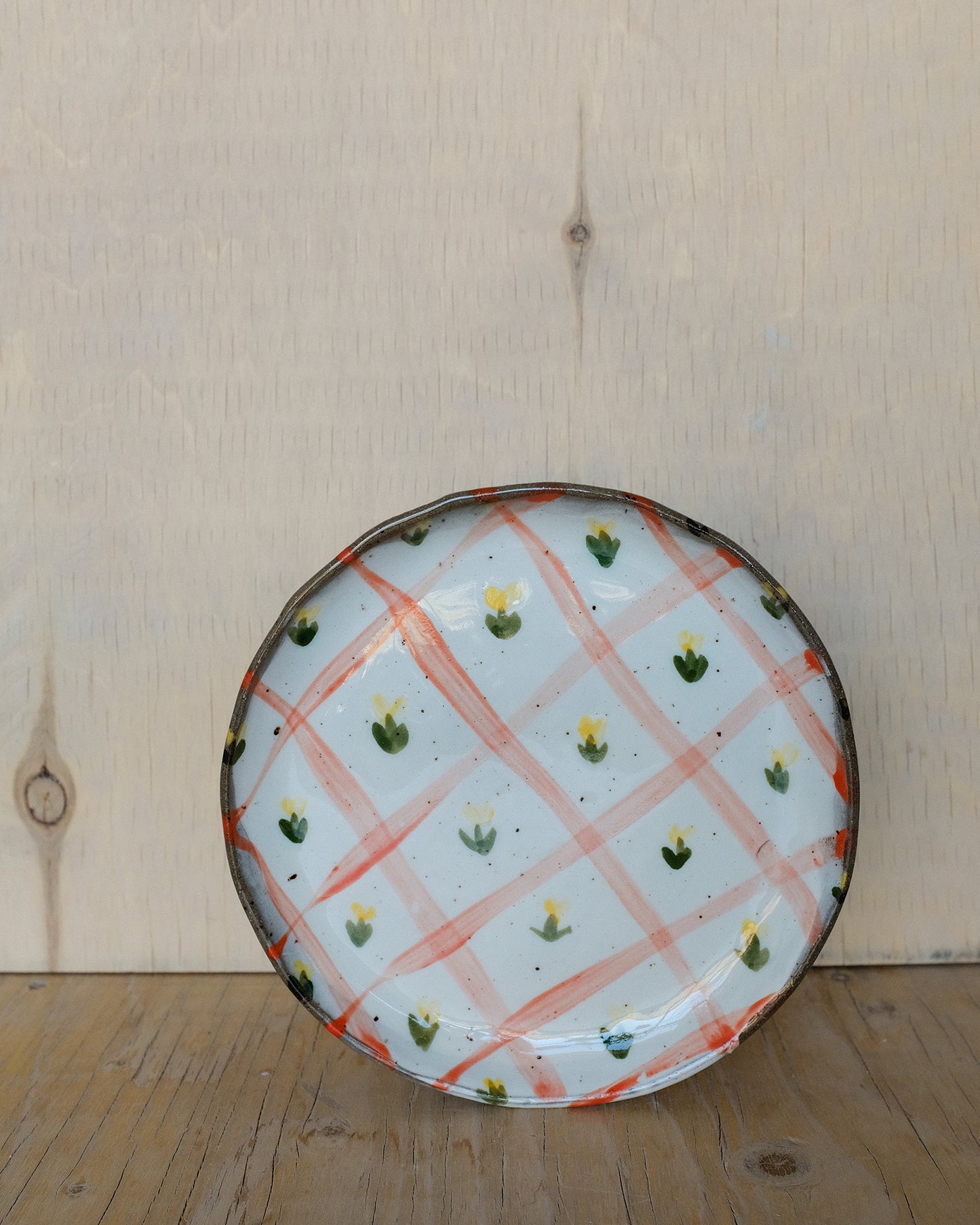 picnic painted side plate 01