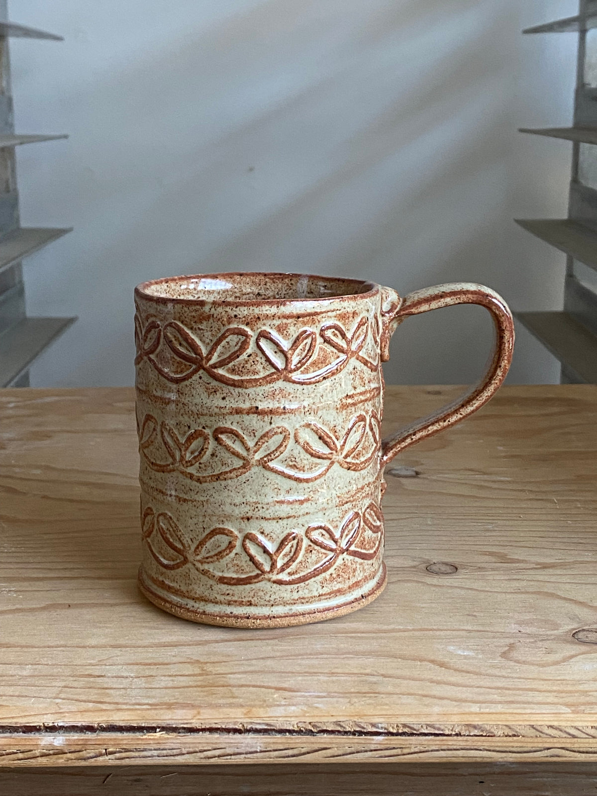 New stamp mug, tall