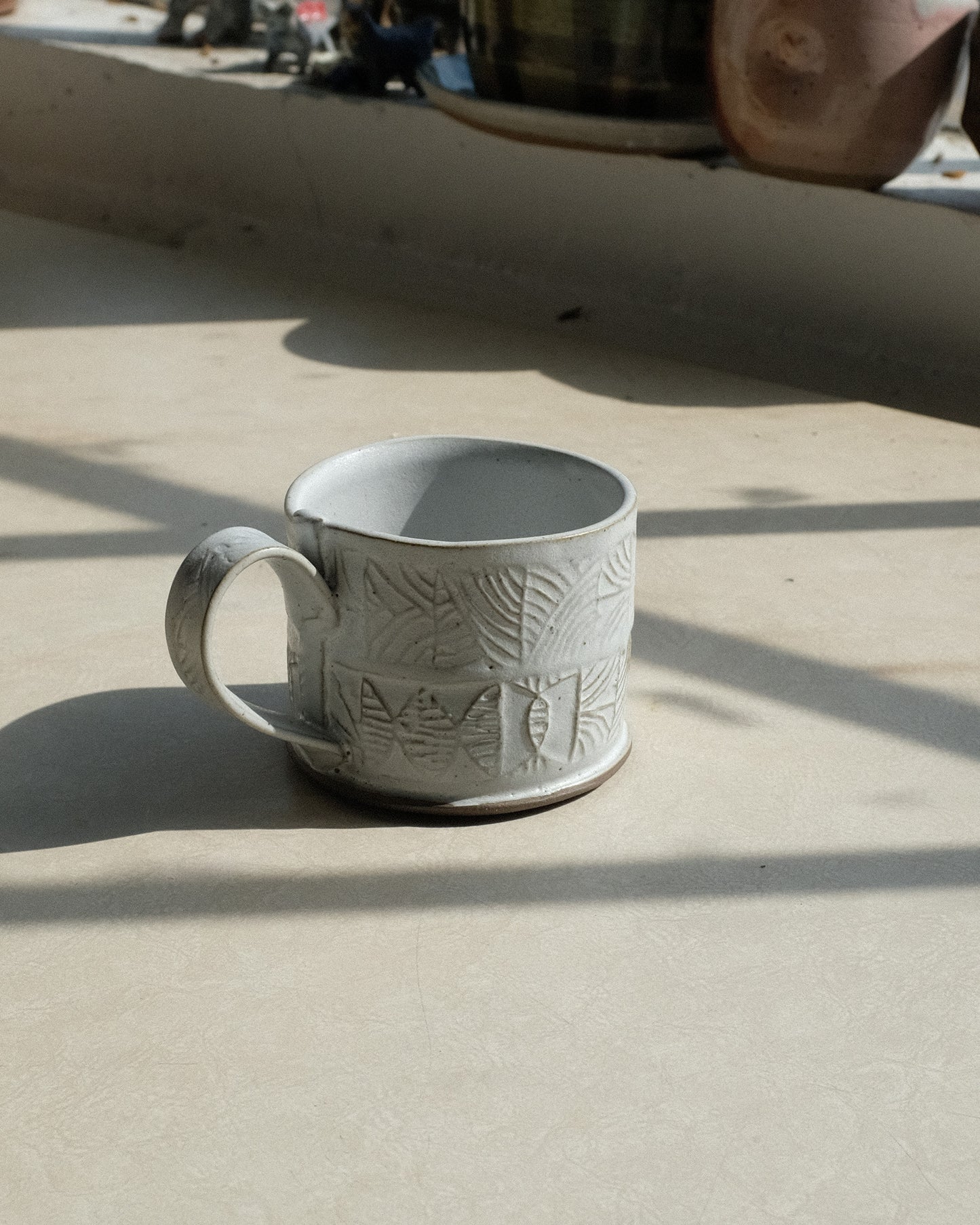 tasse à motifs