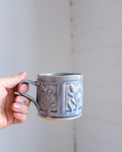 stamped mug