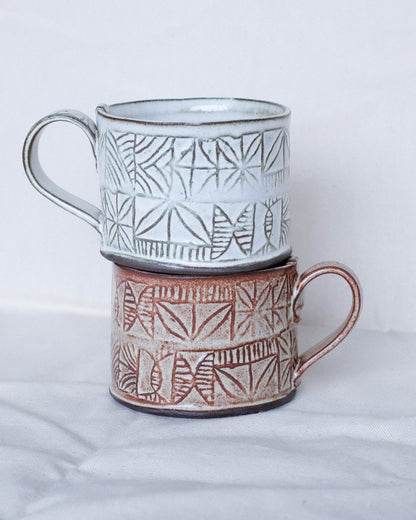 tasse à motifs