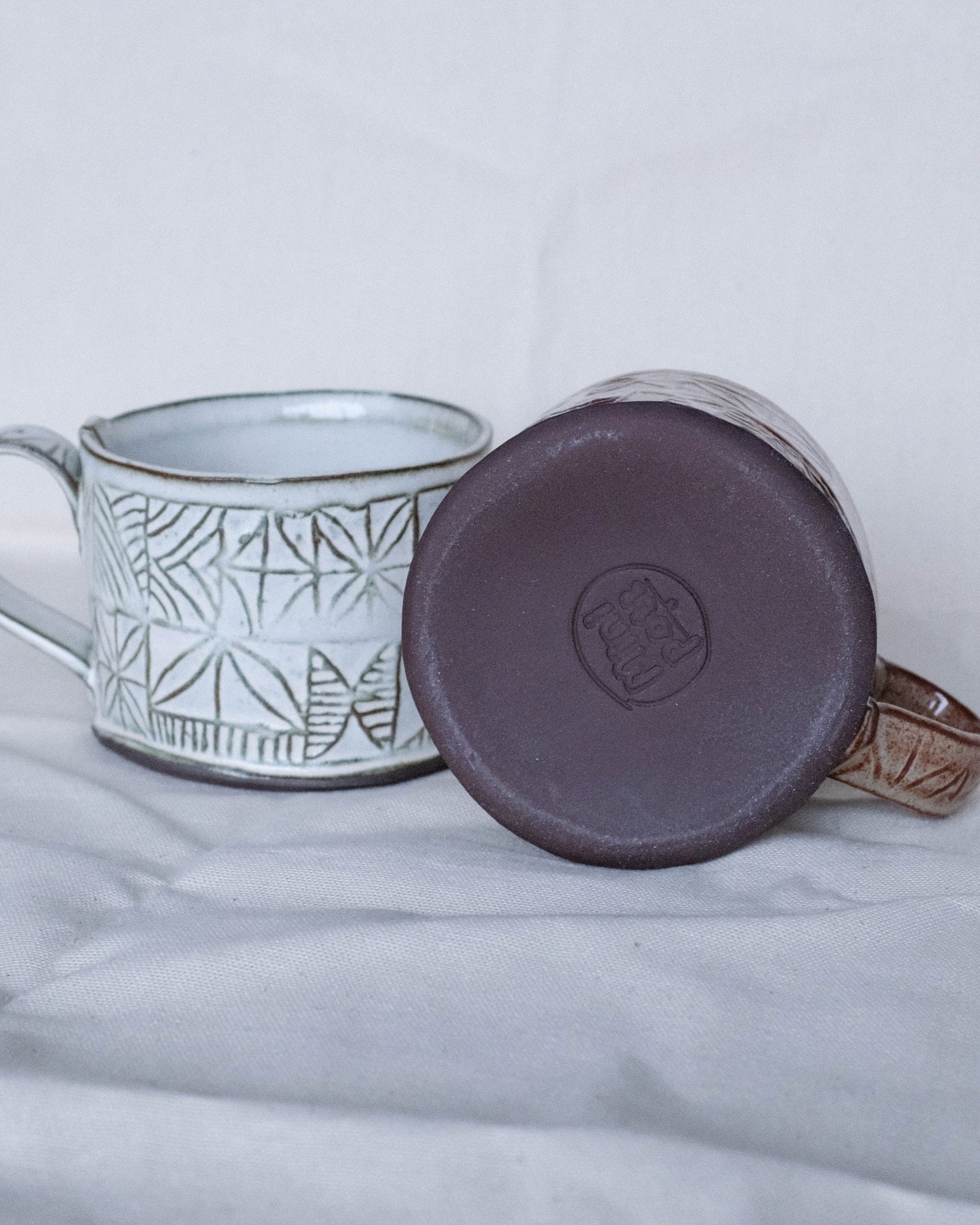 tasse à motifs