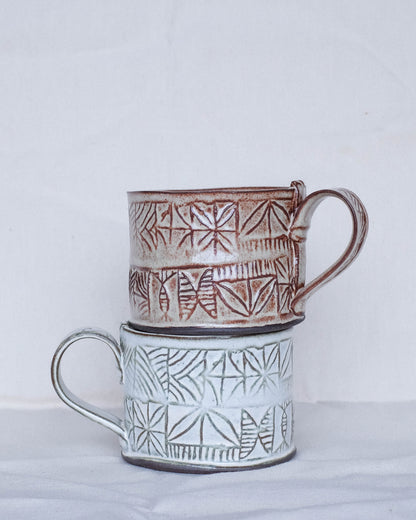 tasse à motifs