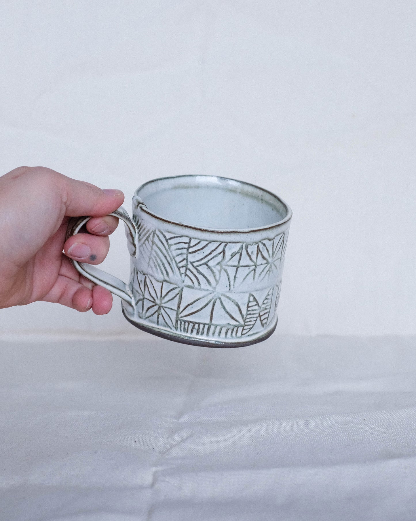 tasse à motifs