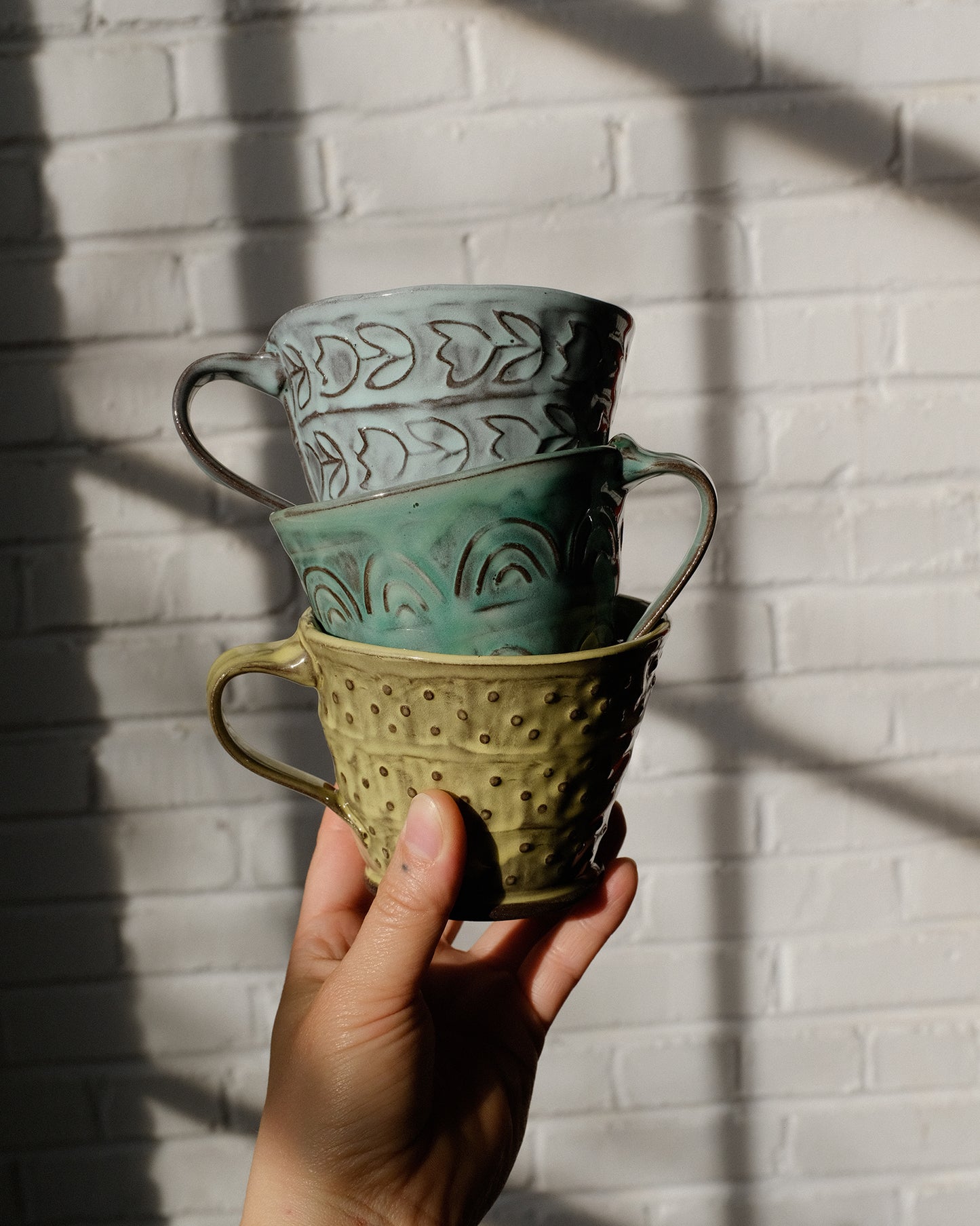 La tasse à café à motifs 01