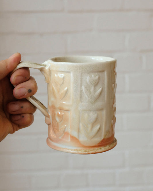 Wood Fired Tall Mug 01