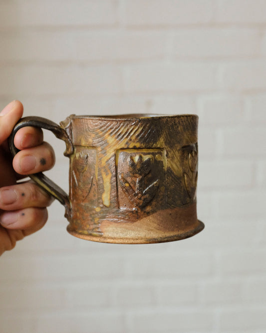 Wood Fired Short Mug 04