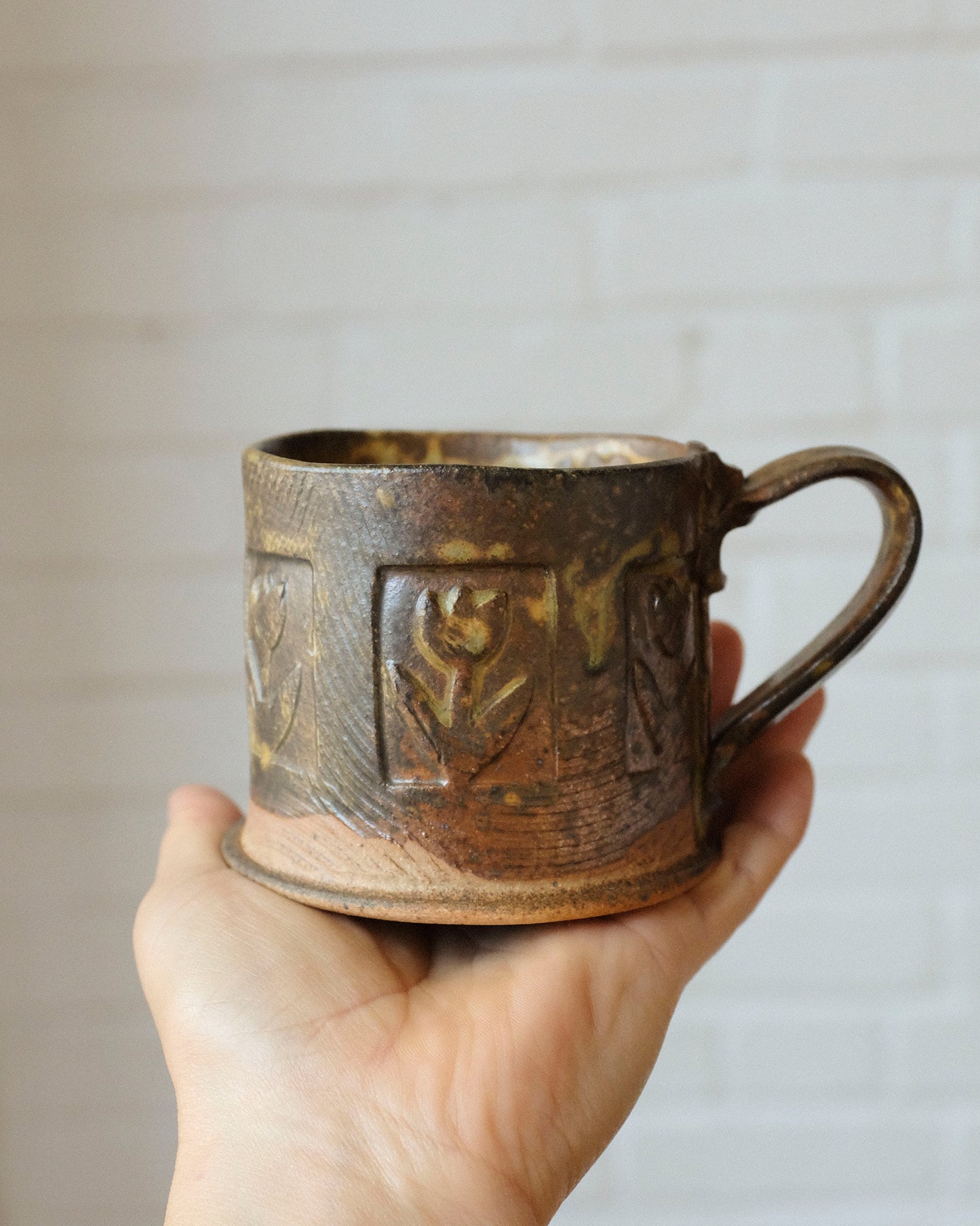 Wood Fired Short Mug 04