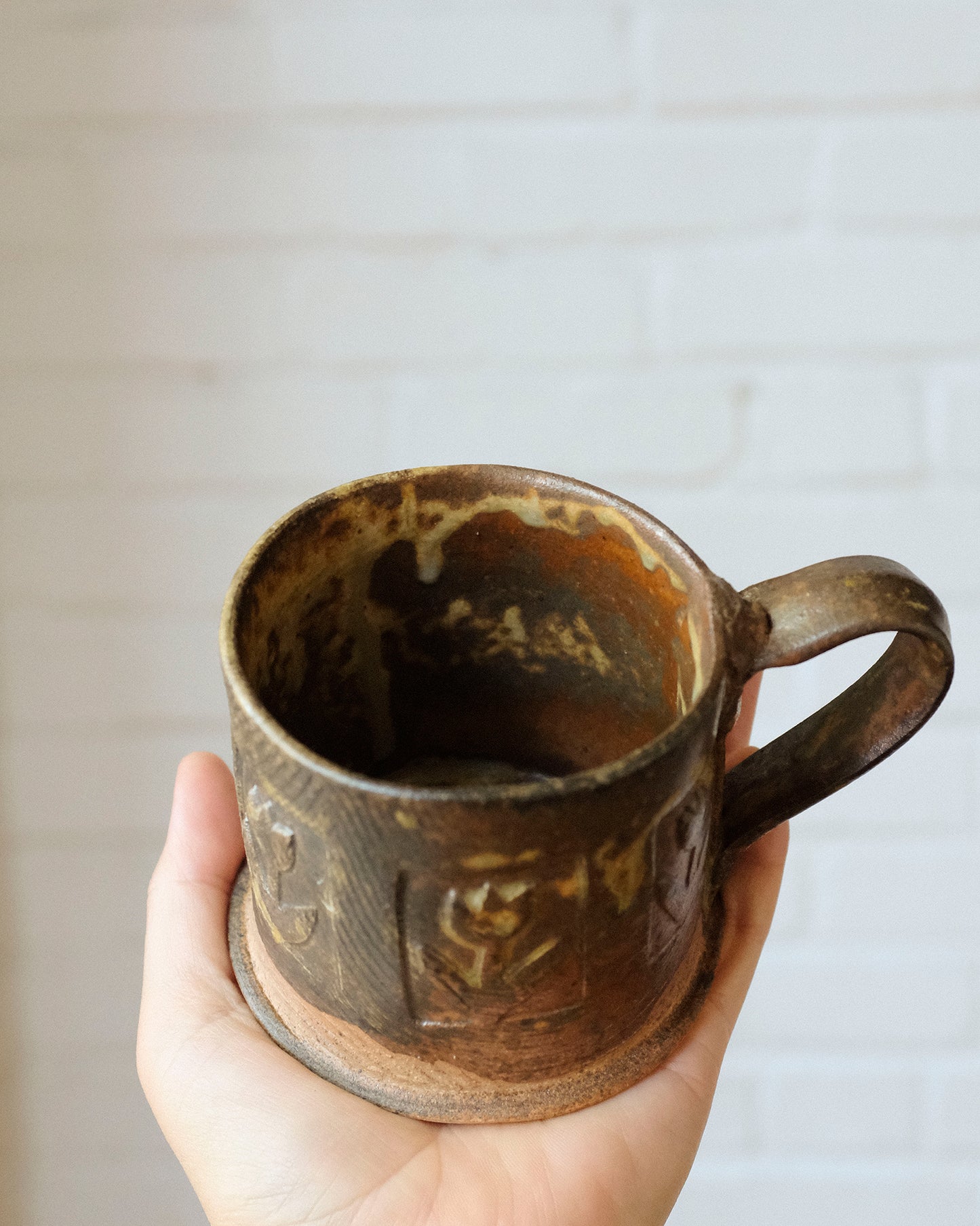 Wood Fired Short Mug 04