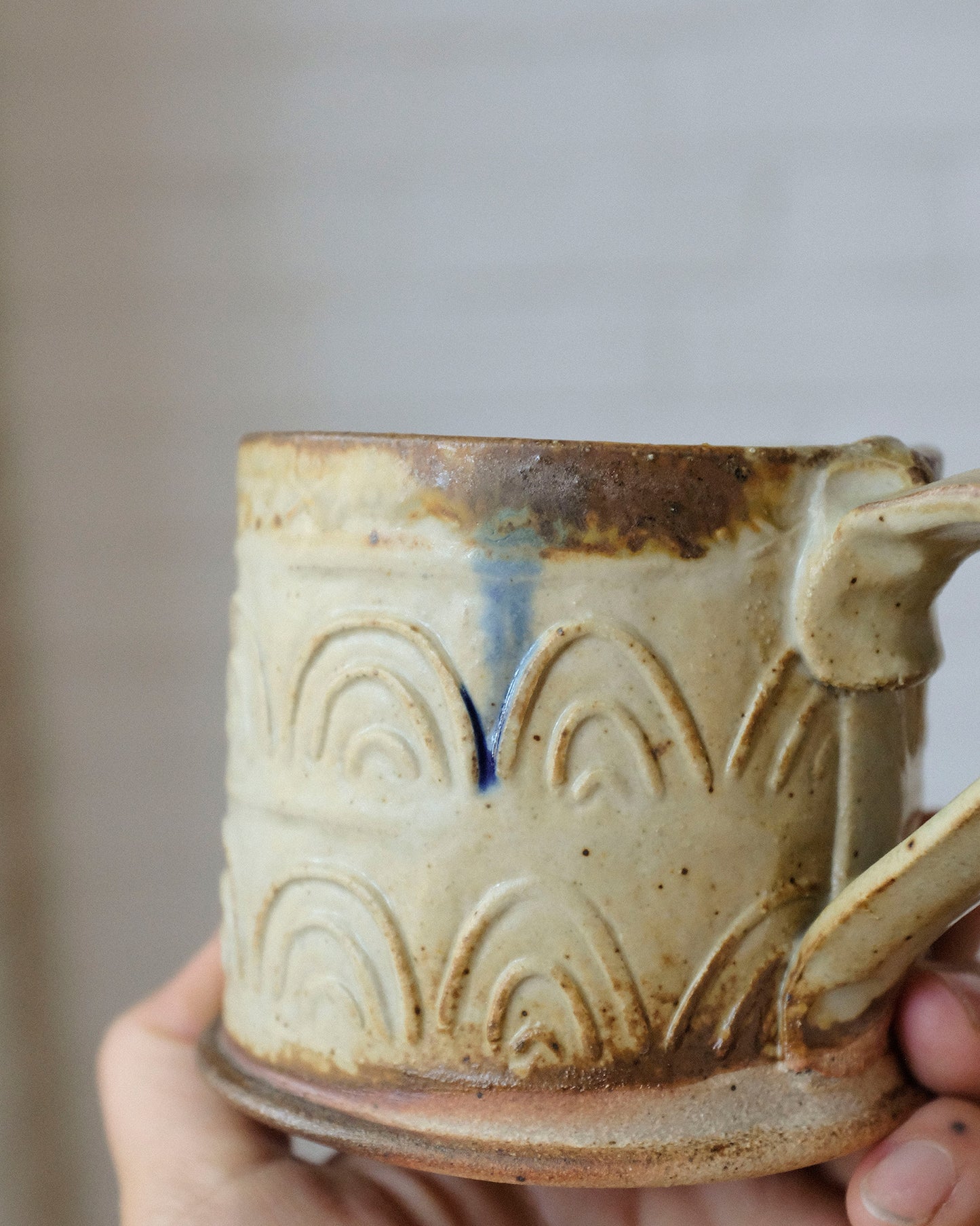 Wood Fired Short Mug 03