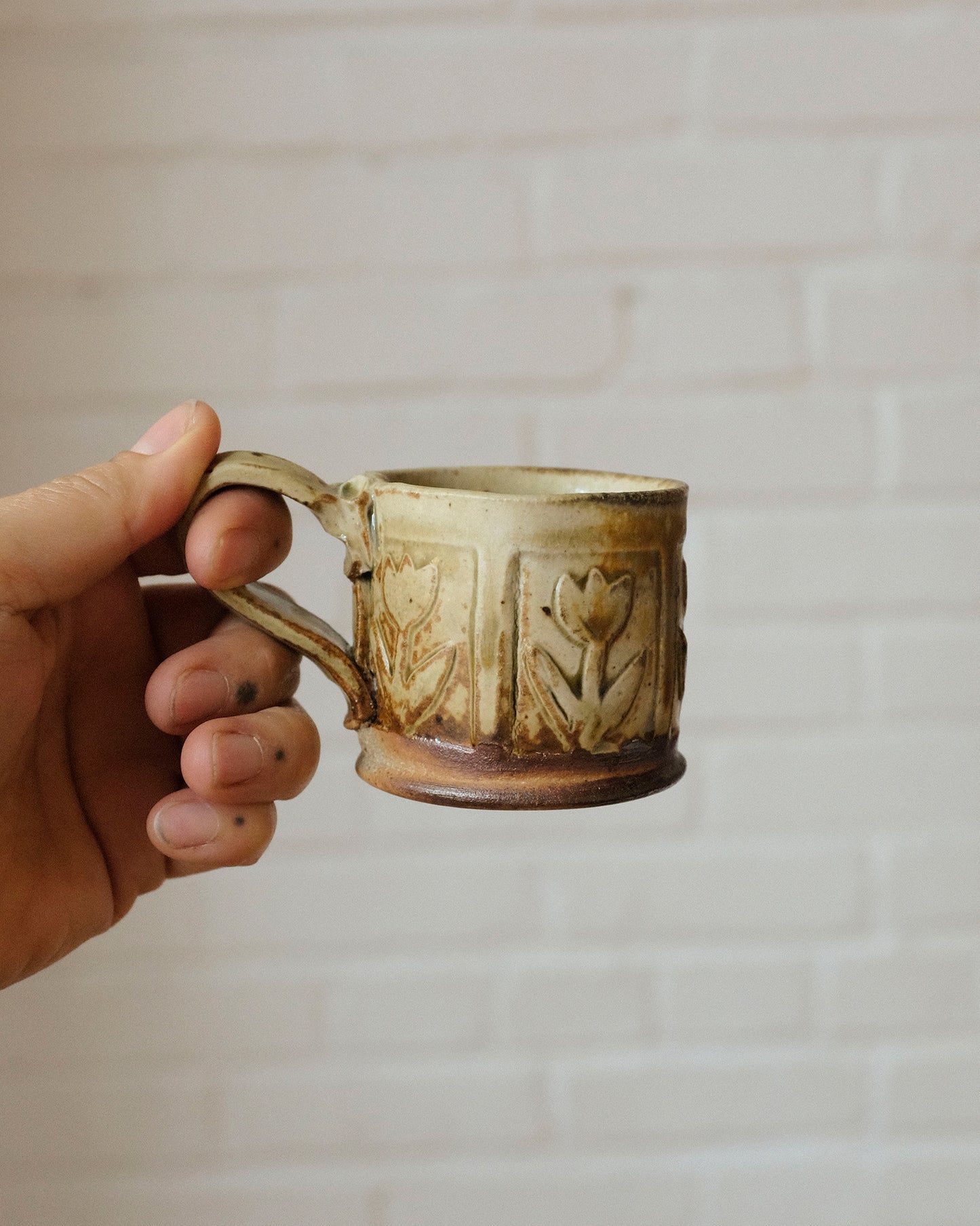 Wood Fired espresso mug 01