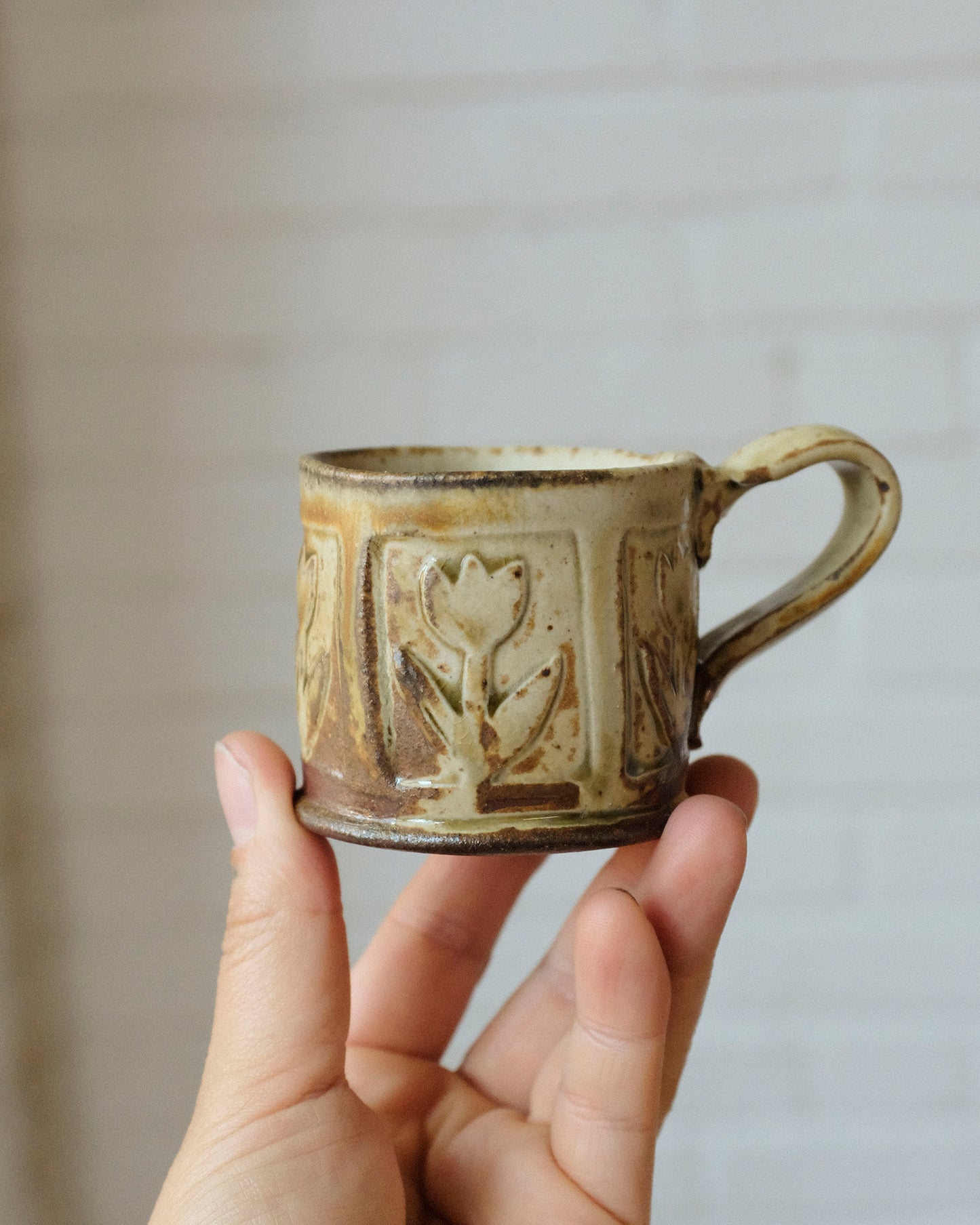 Wood Fired espresso mug 01
