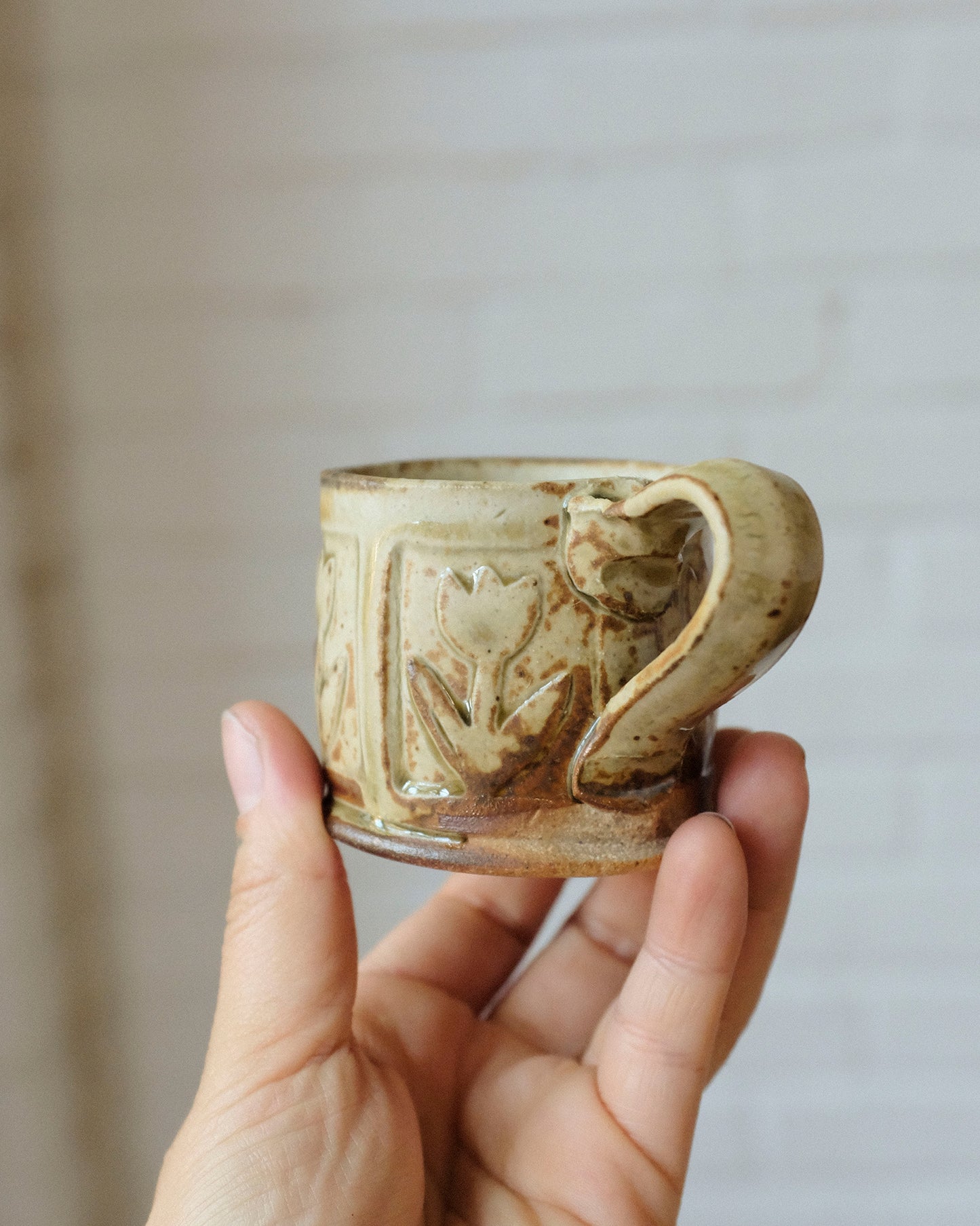 Wood Fired espresso mug 01