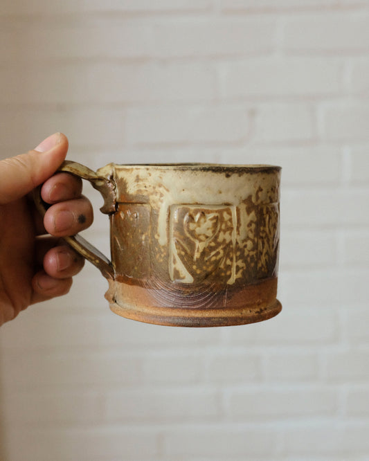 Wood Fired Short Mug 01