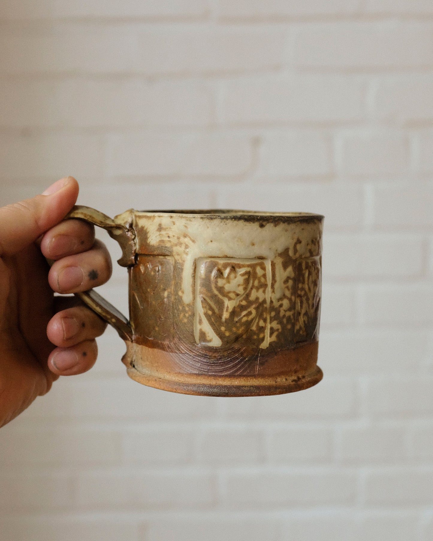 Wood Fired Short Mug 01