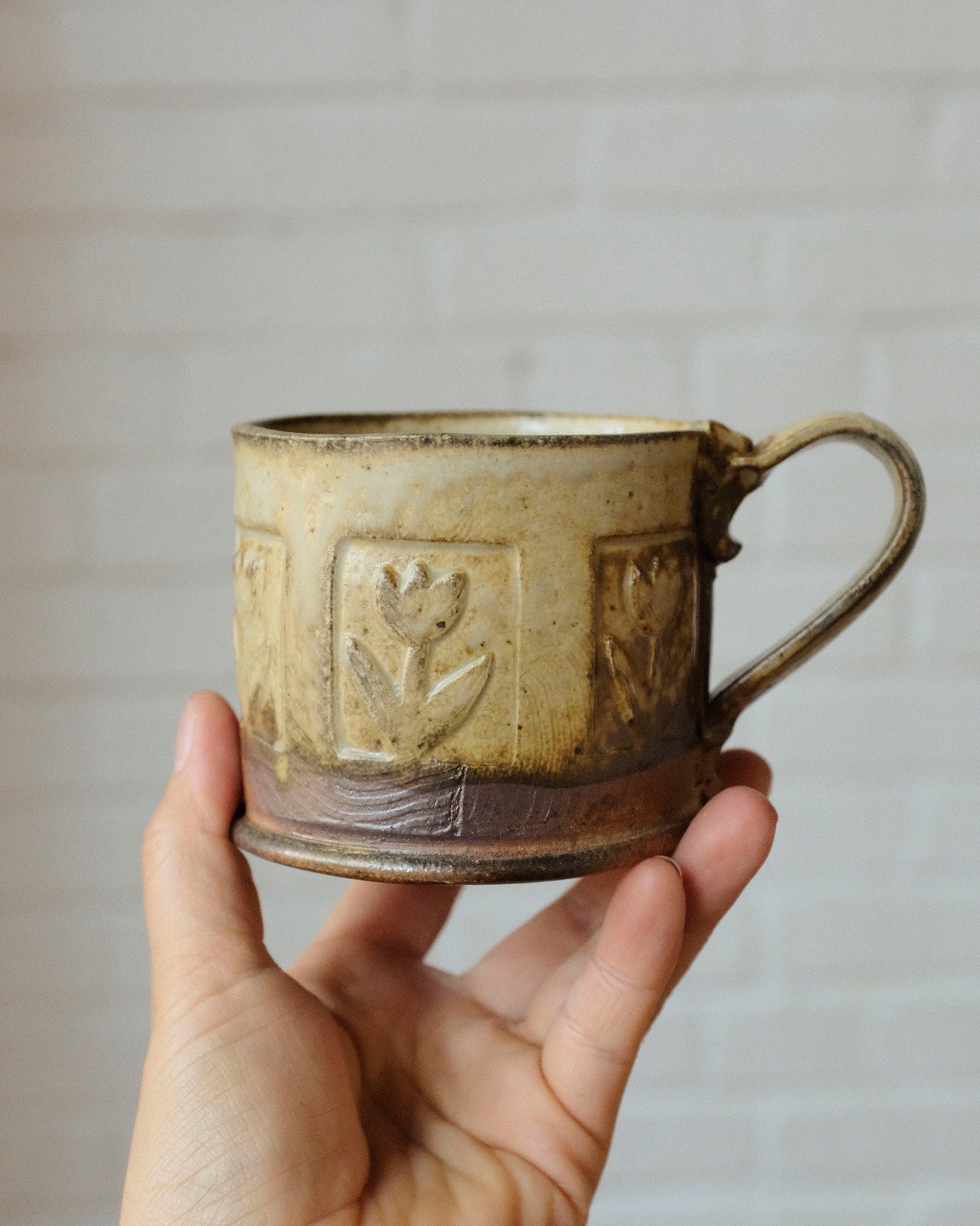Wood Fired Short Mug 01