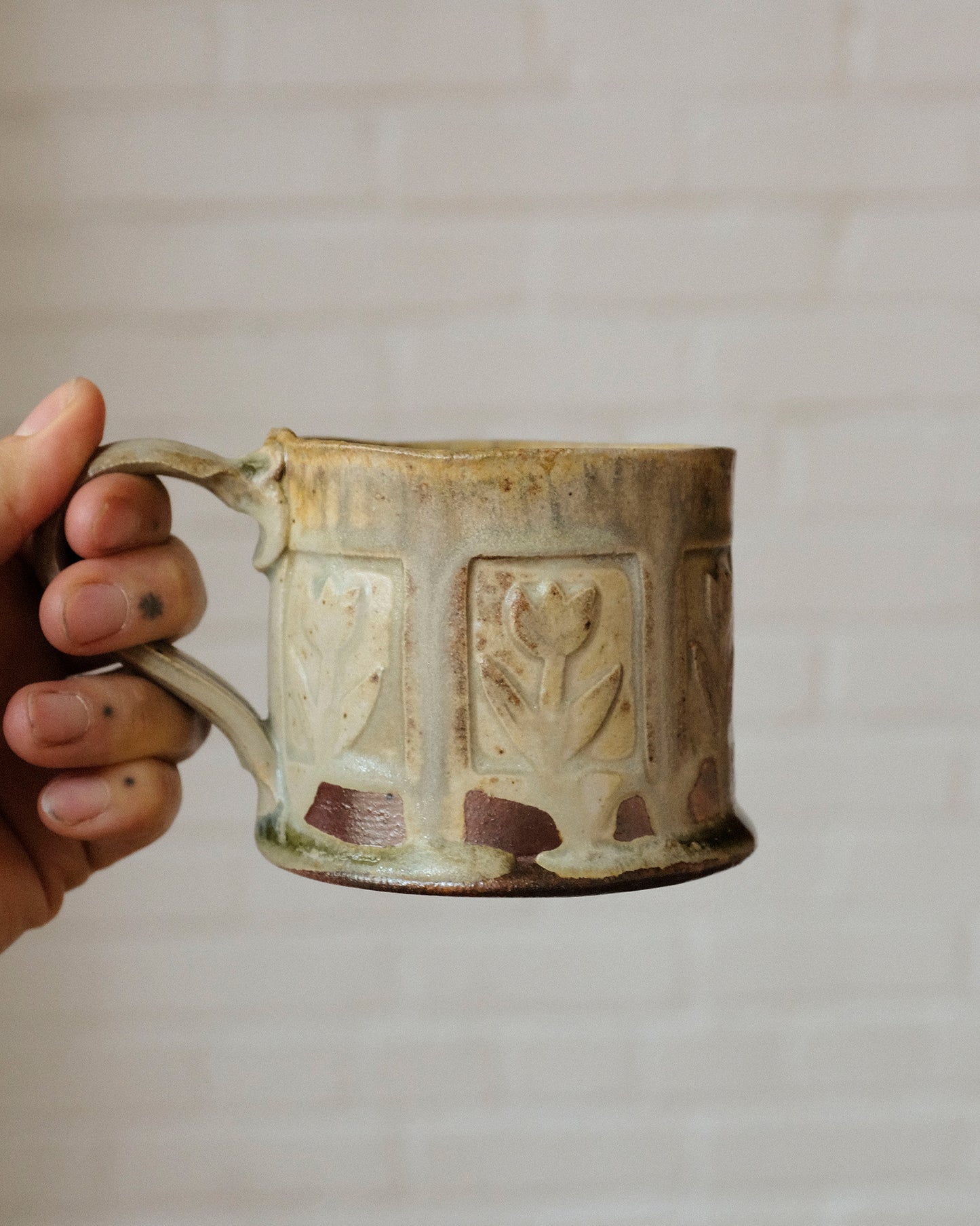 Wood Fired Short Mug 05