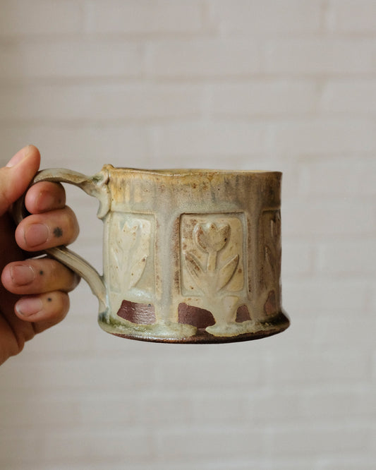 Wood Fired Short Mug 05