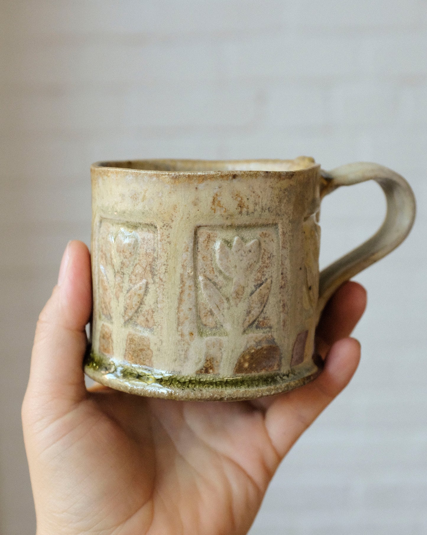 Wood Fired Short Mug 05