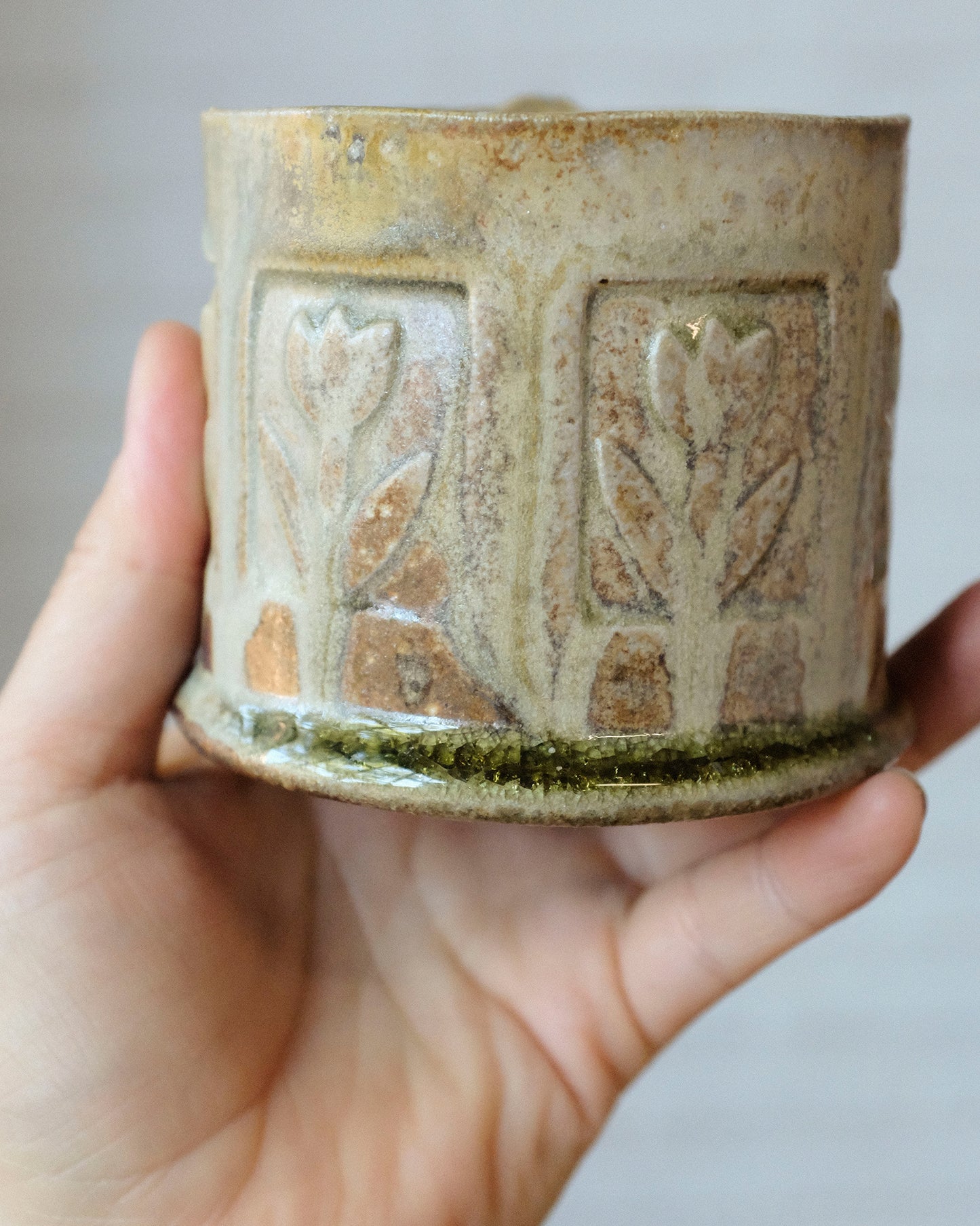 Wood Fired Short Mug 05