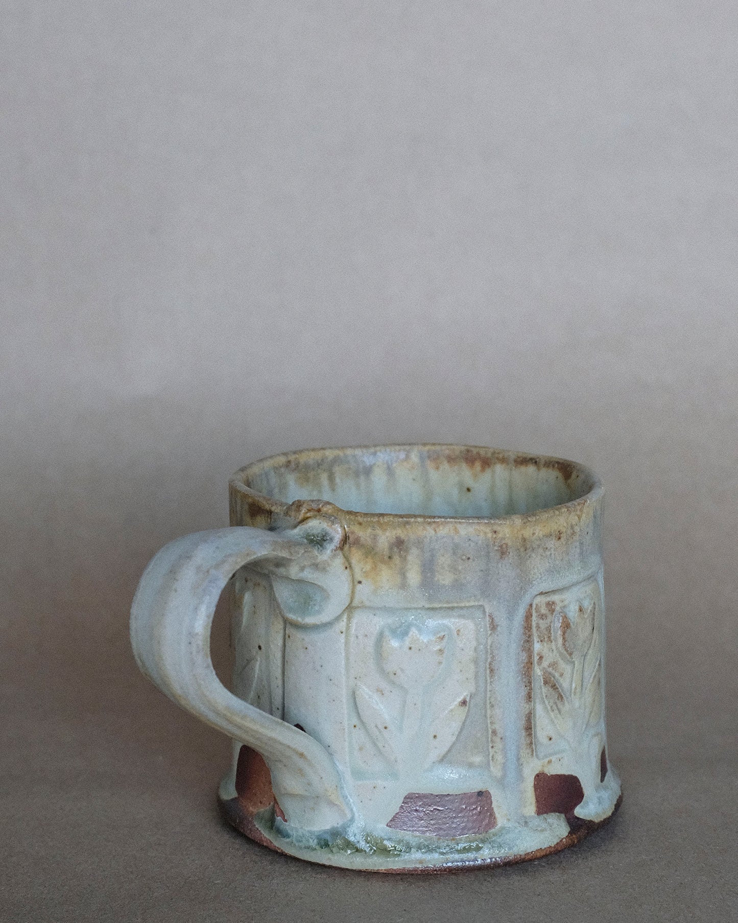 Wood Fired Short Mug 05