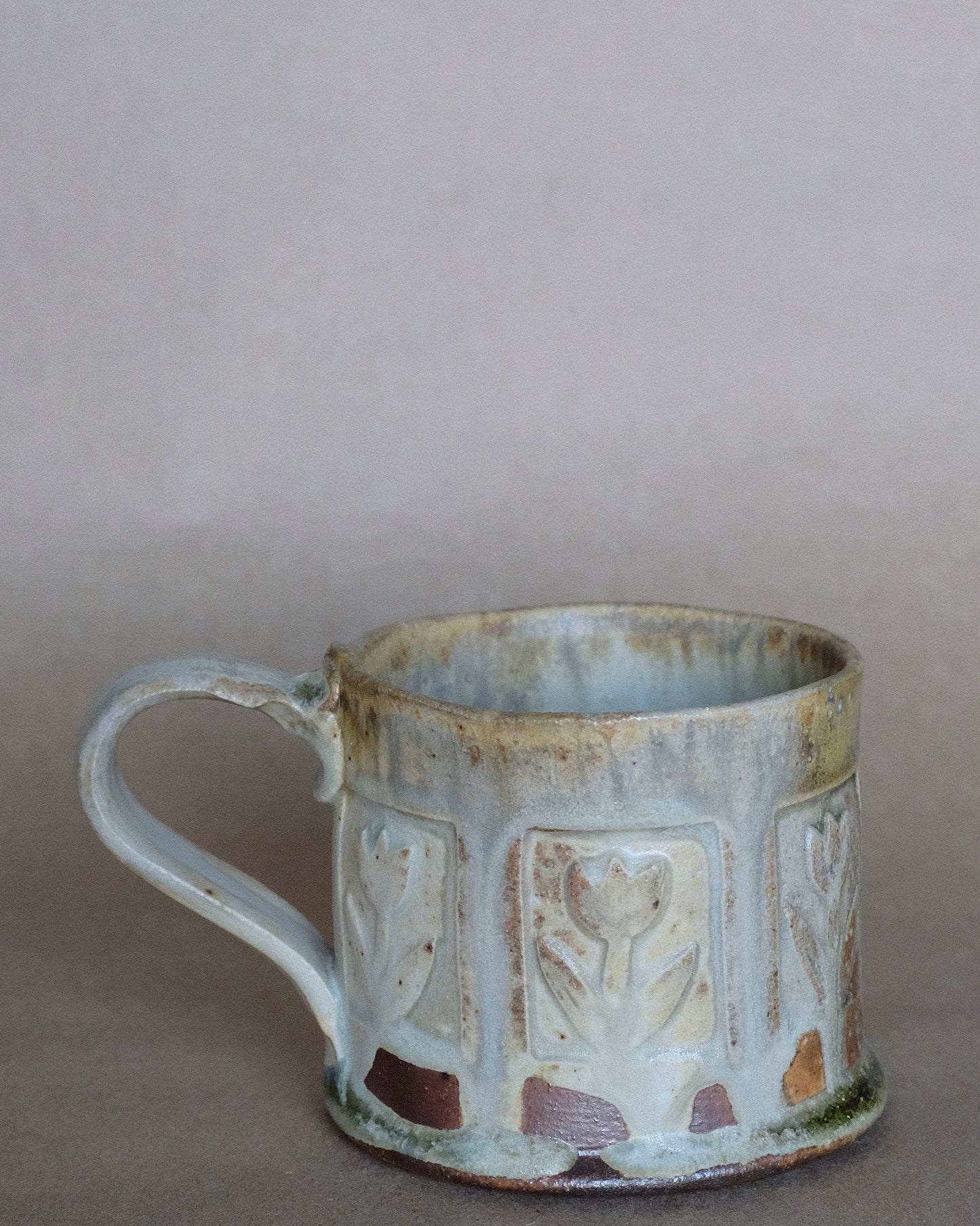 Wood Fired Short Mug 05