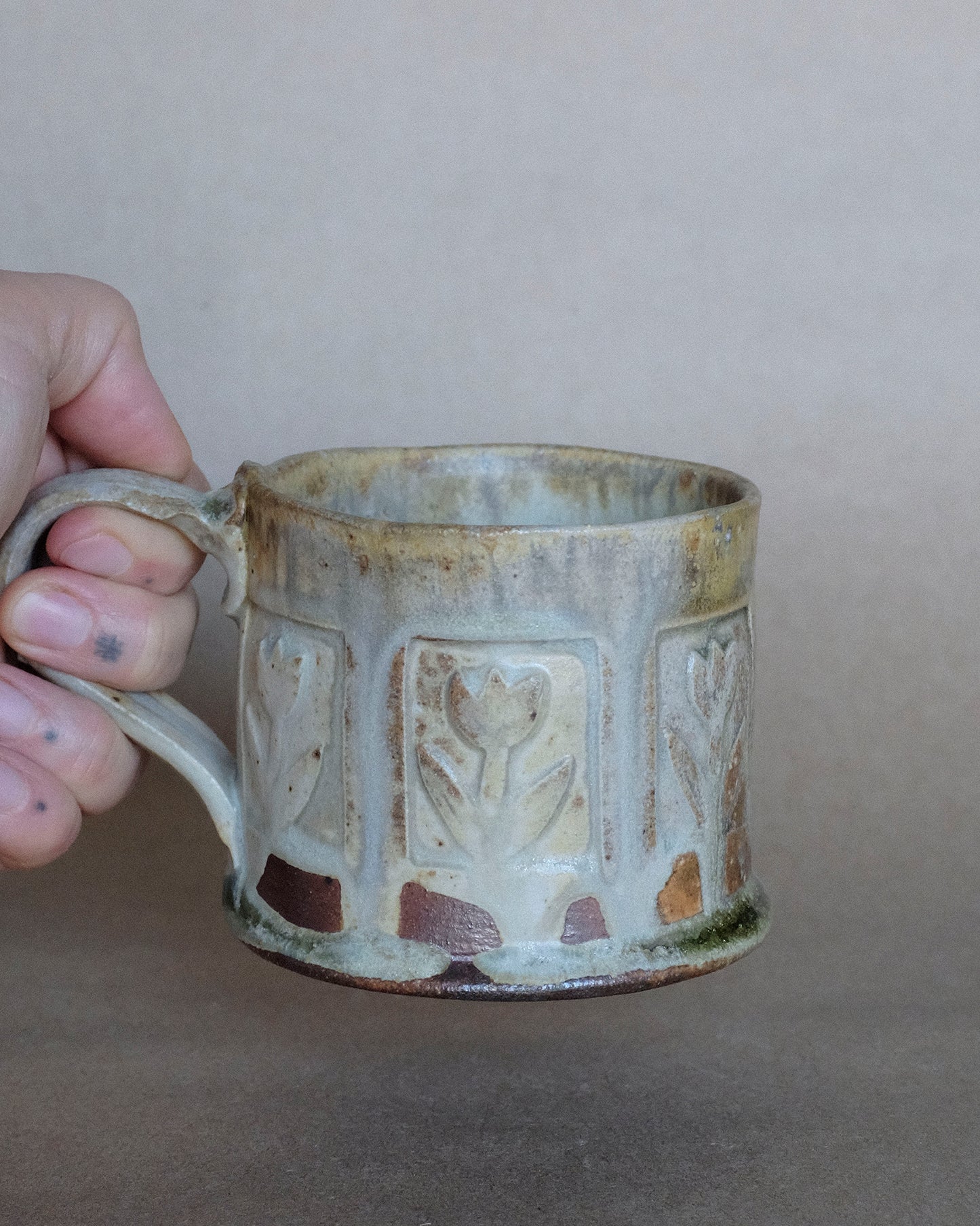 Wood Fired Short Mug 05