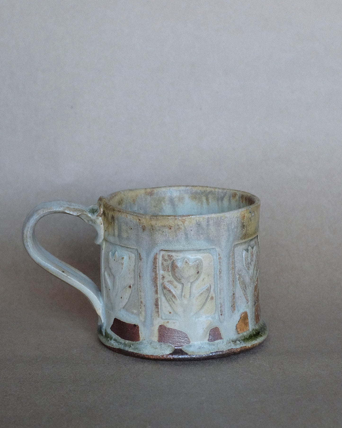 Wood Fired Short Mug 05