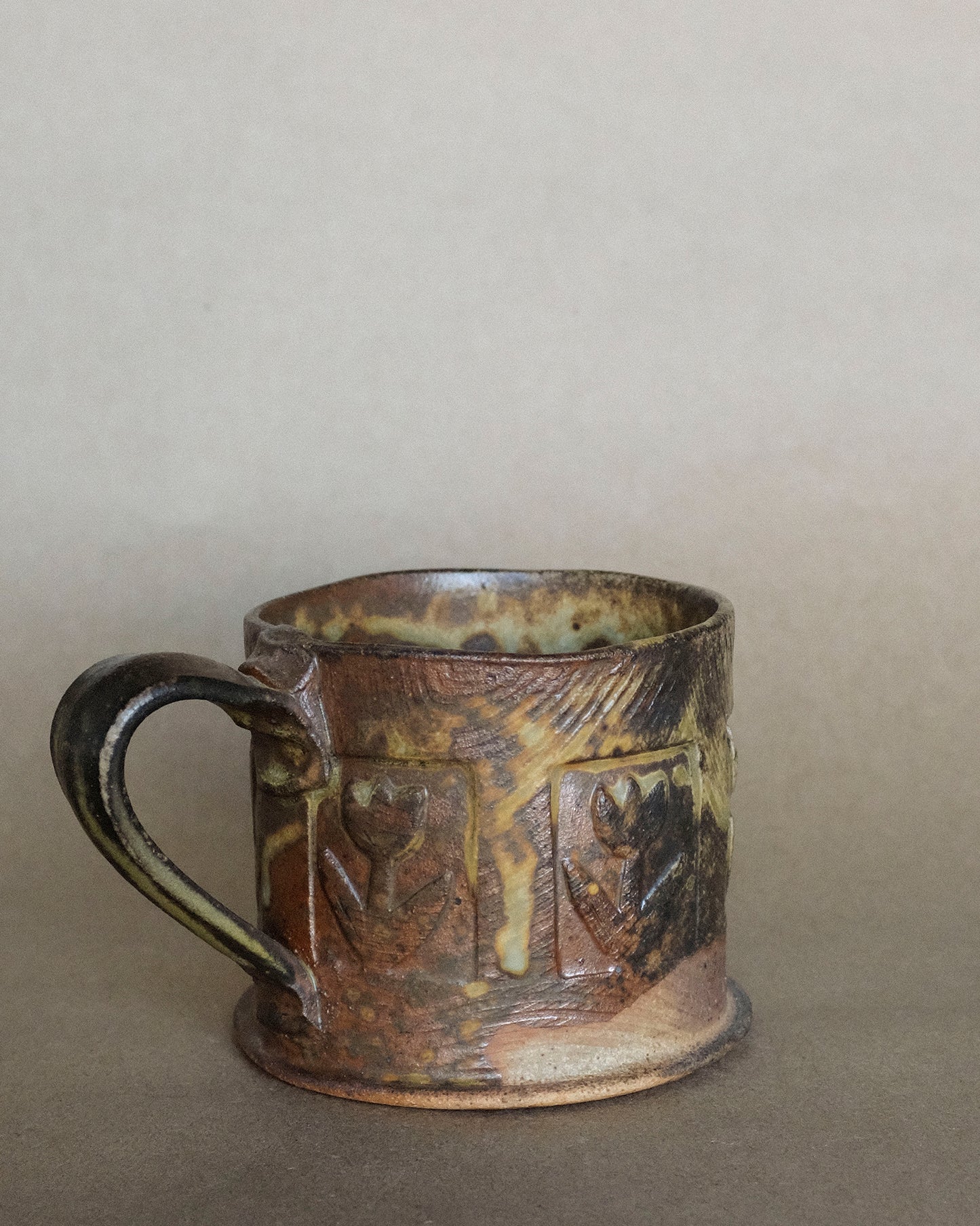 Wood Fired Short Mug 04
