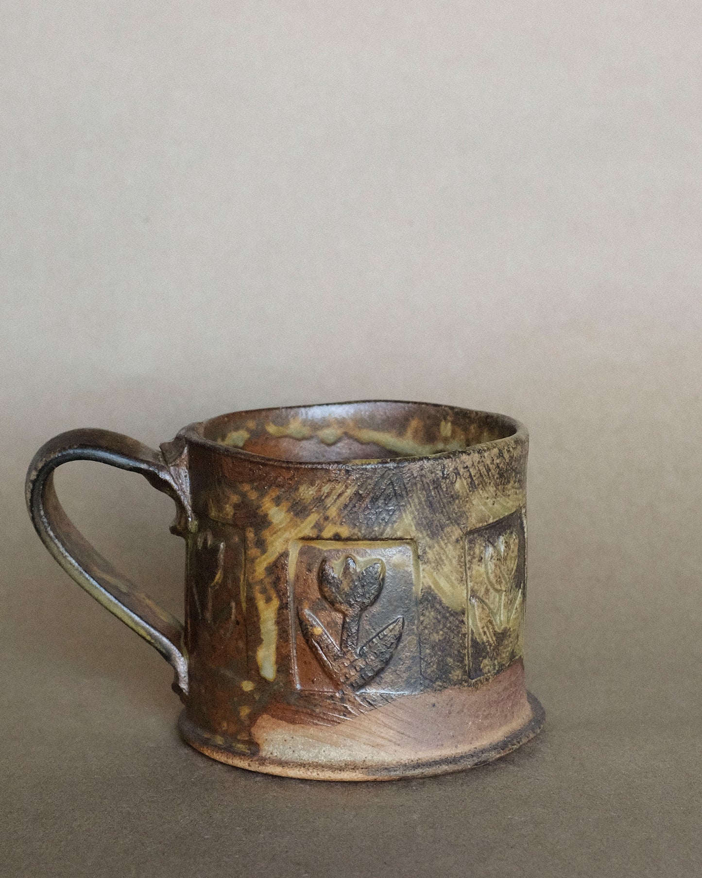 Wood Fired Short Mug 04