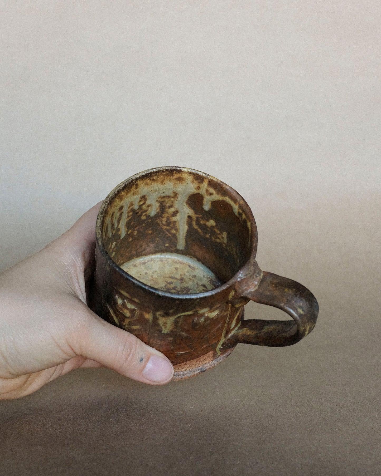 Wood Fired Short Mug 04