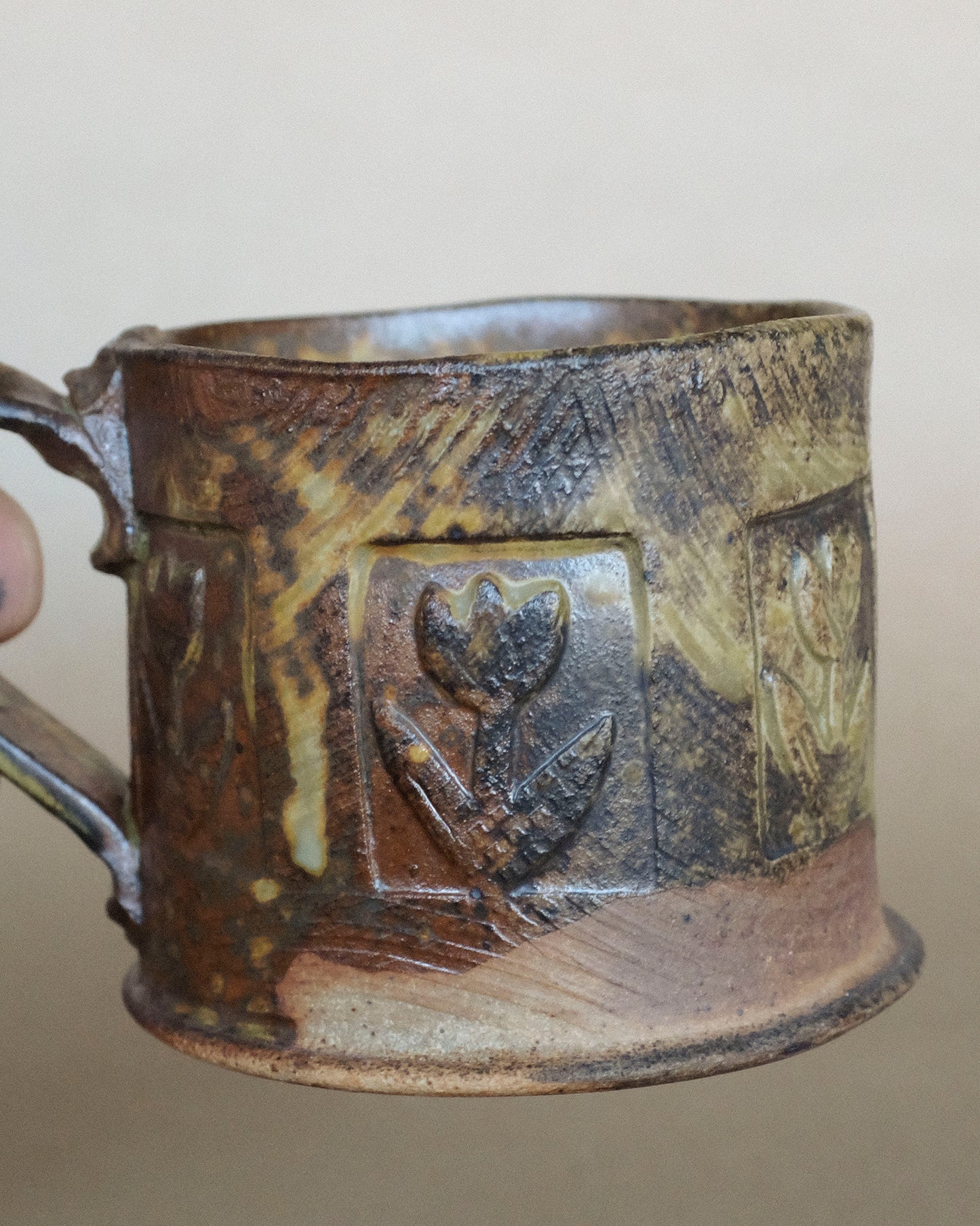 Wood Fired Short Mug 04