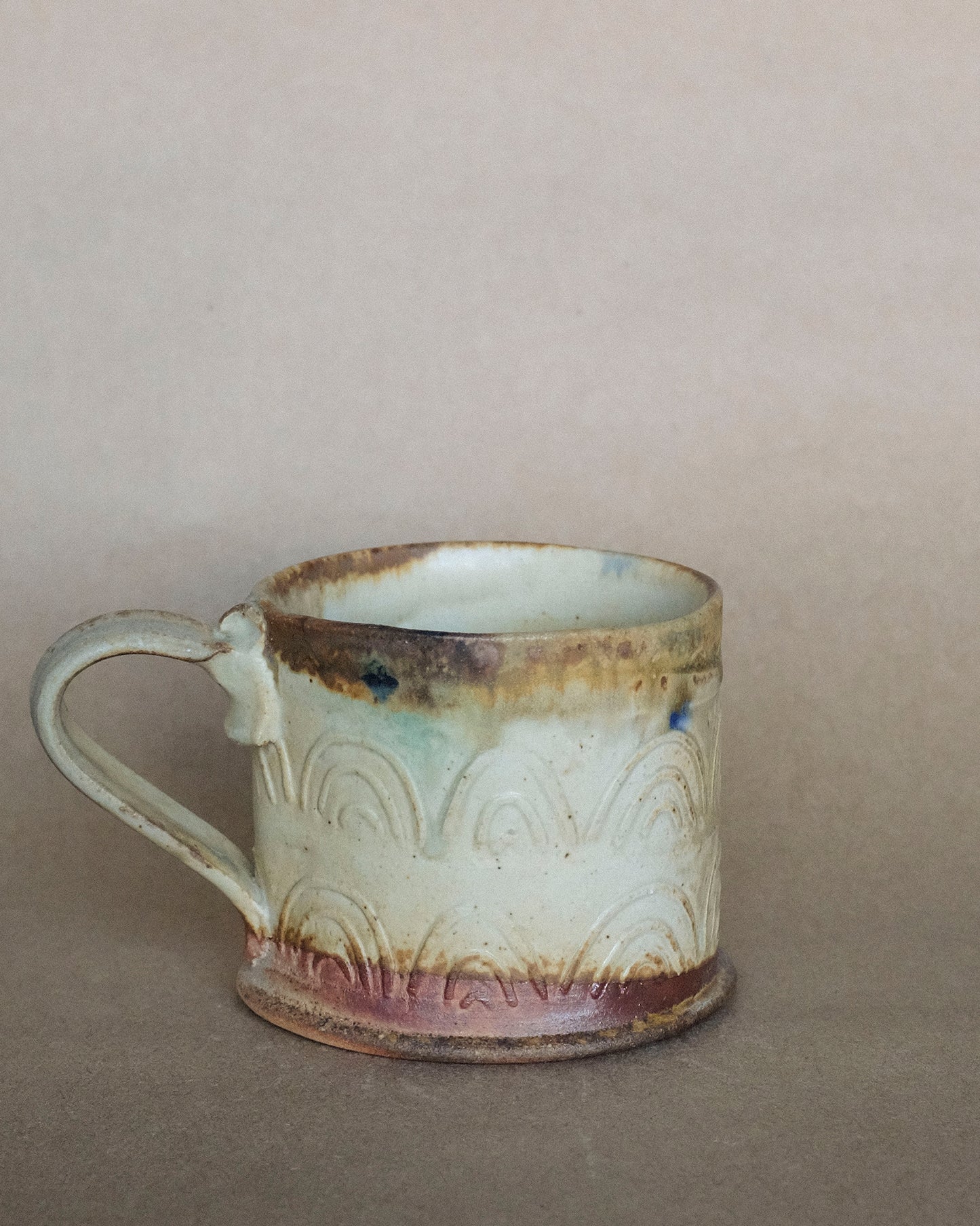 Wood Fired Short Mug 03