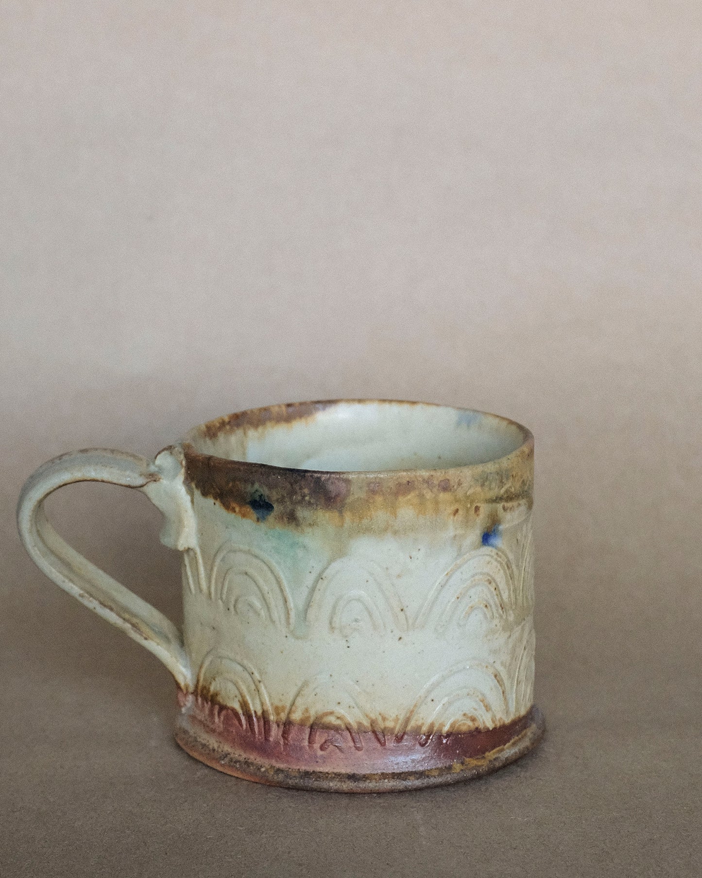 Wood Fired Short Mug 03