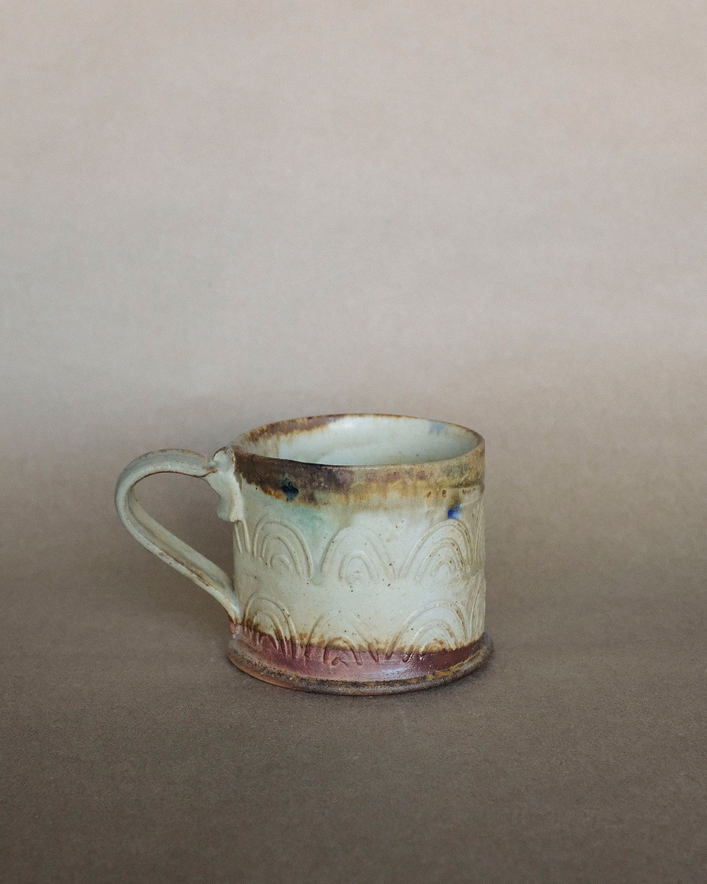 Wood Fired Short Mug 03