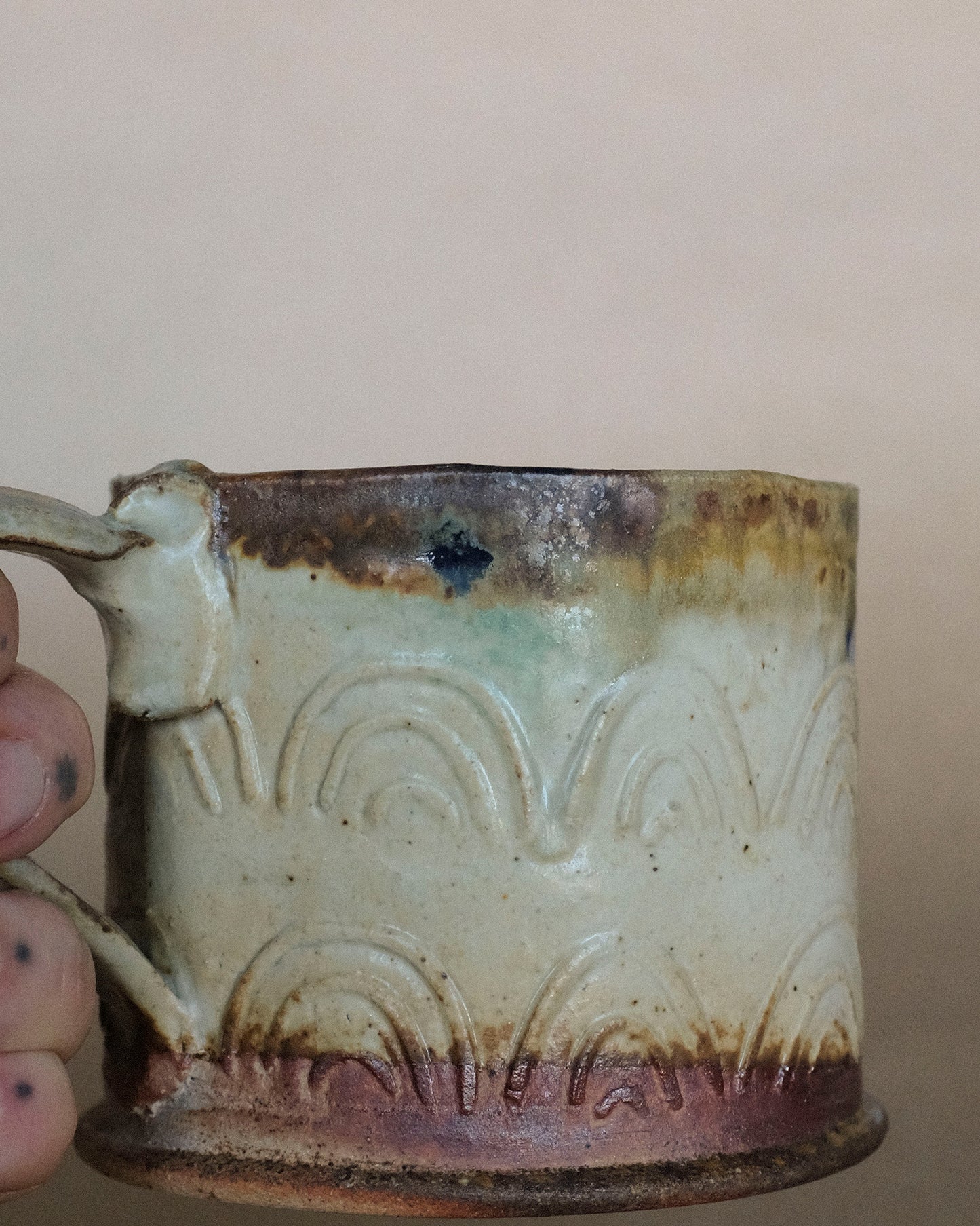 Wood Fired Short Mug 03