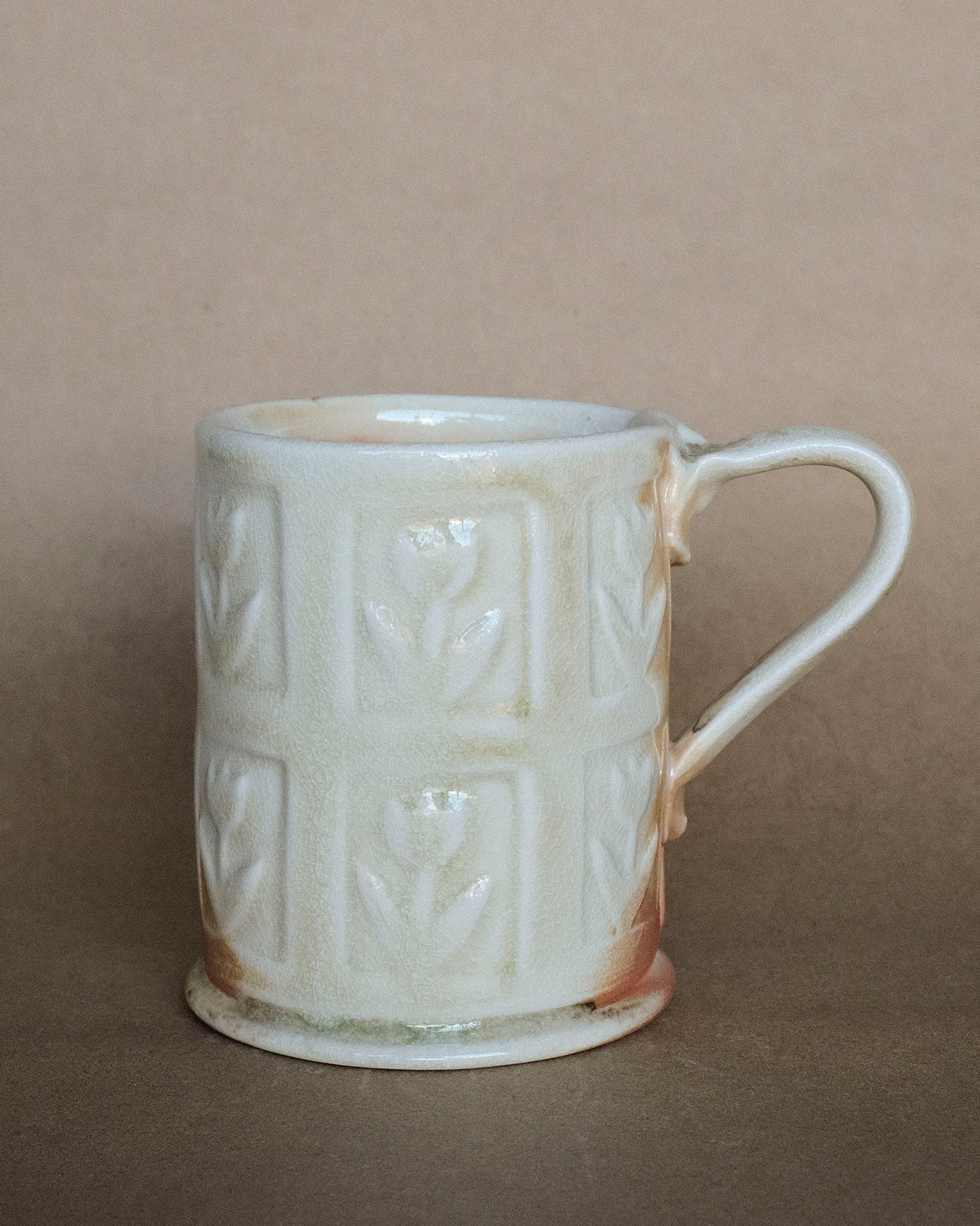 Wood Fired Tall Mug 01