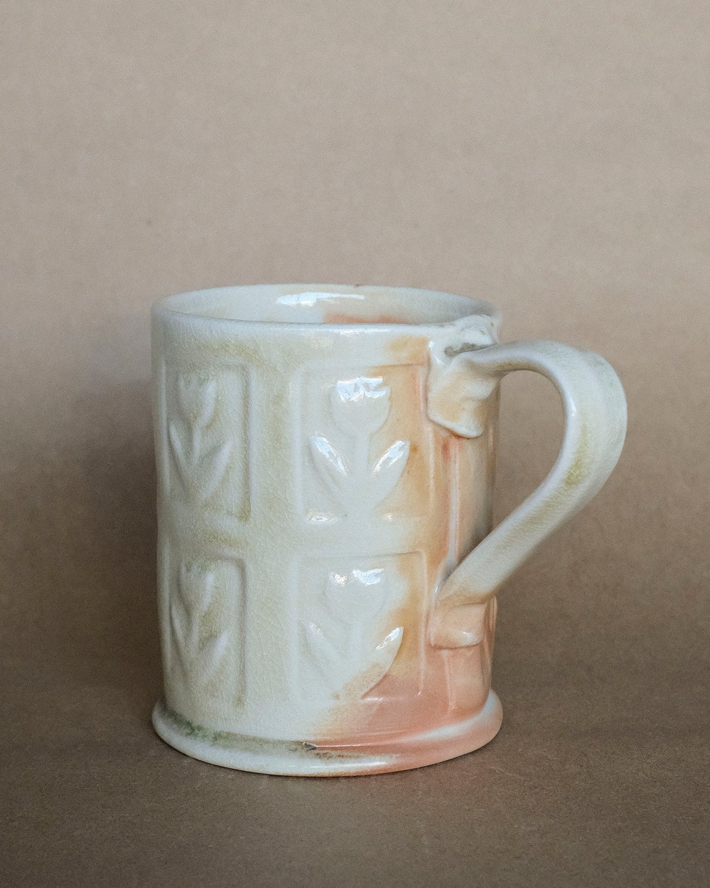 Wood Fired Tall Mug 01