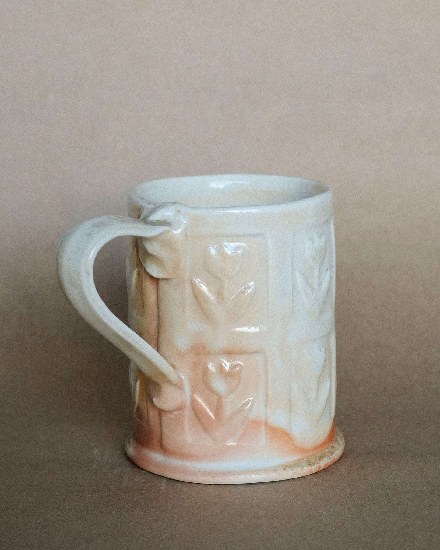 Wood Fired Tall Mug 01