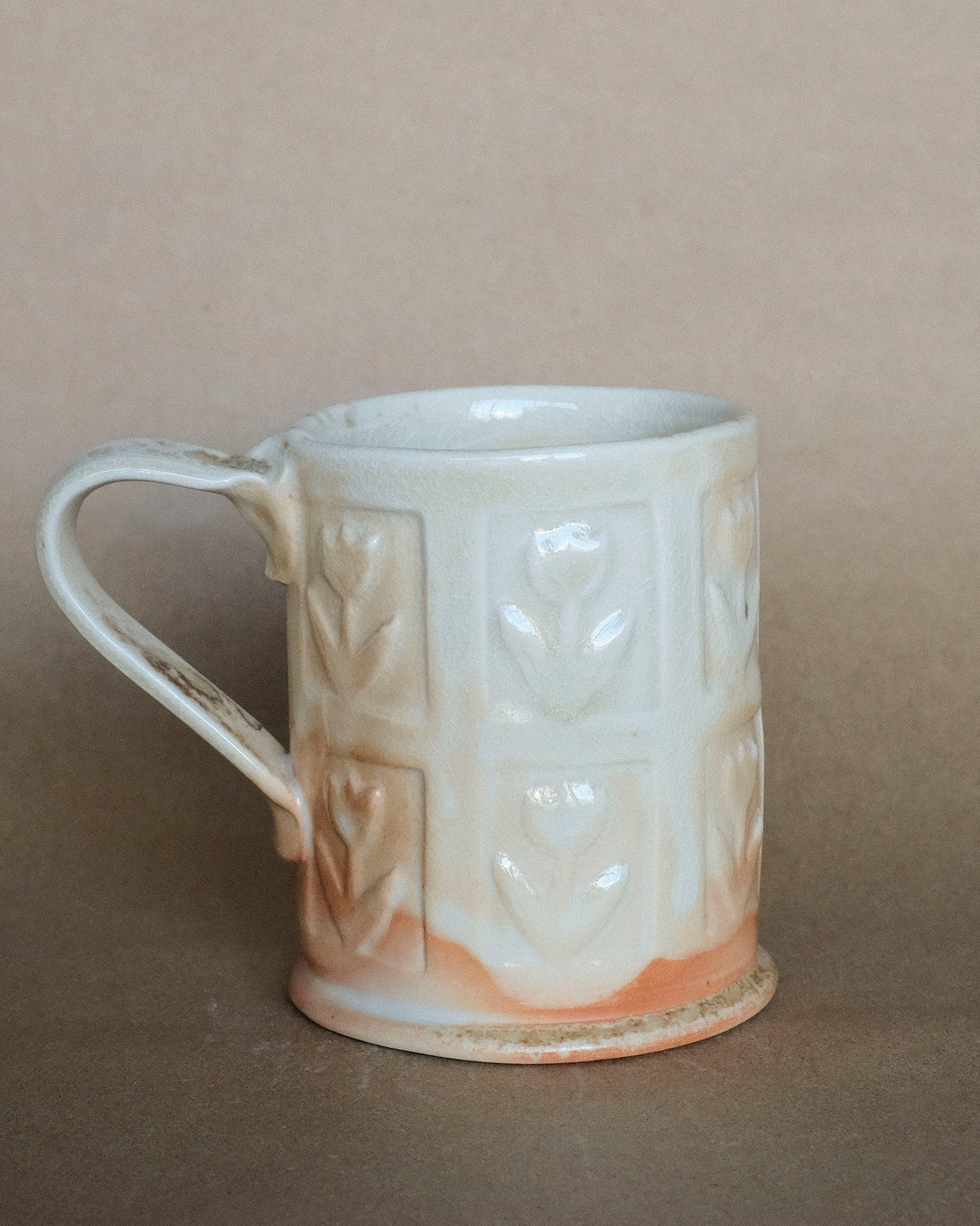 Wood Fired Tall Mug 01