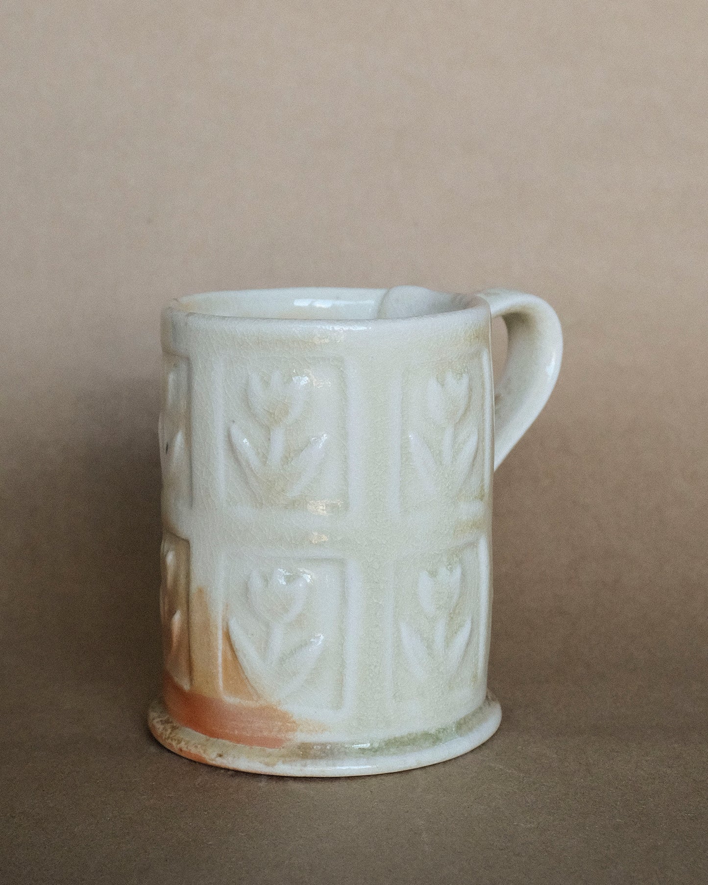 Wood Fired Tall Mug 01