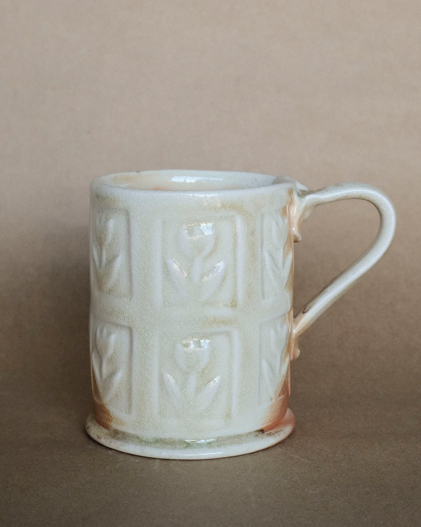 Wood Fired Tall Mug 01