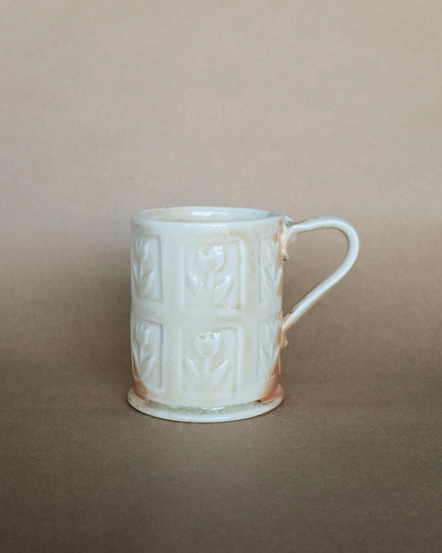 Wood Fired Tall Mug 01