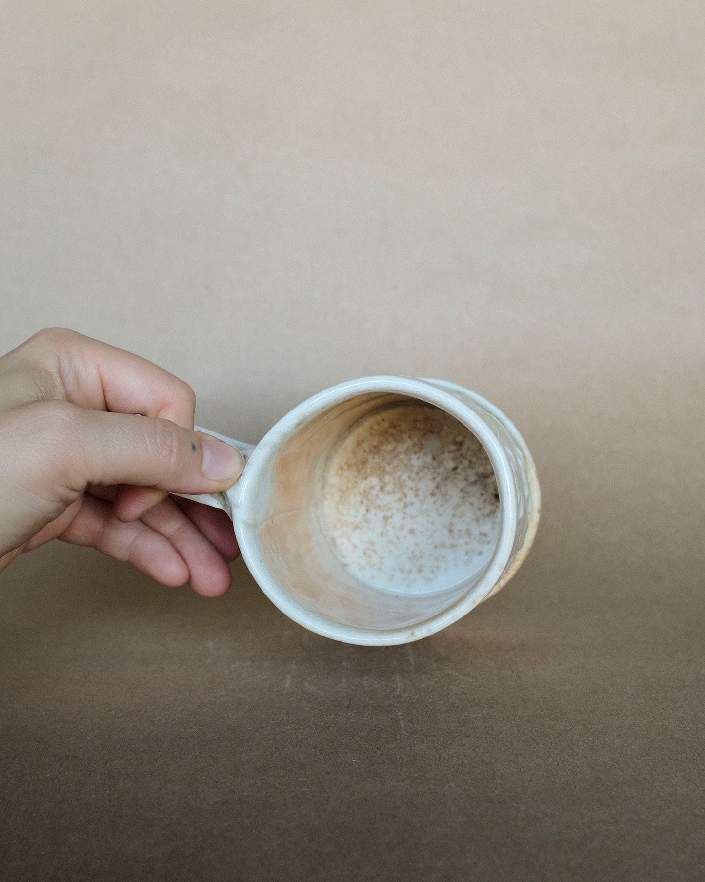 Wood Fired Tall Mug 01