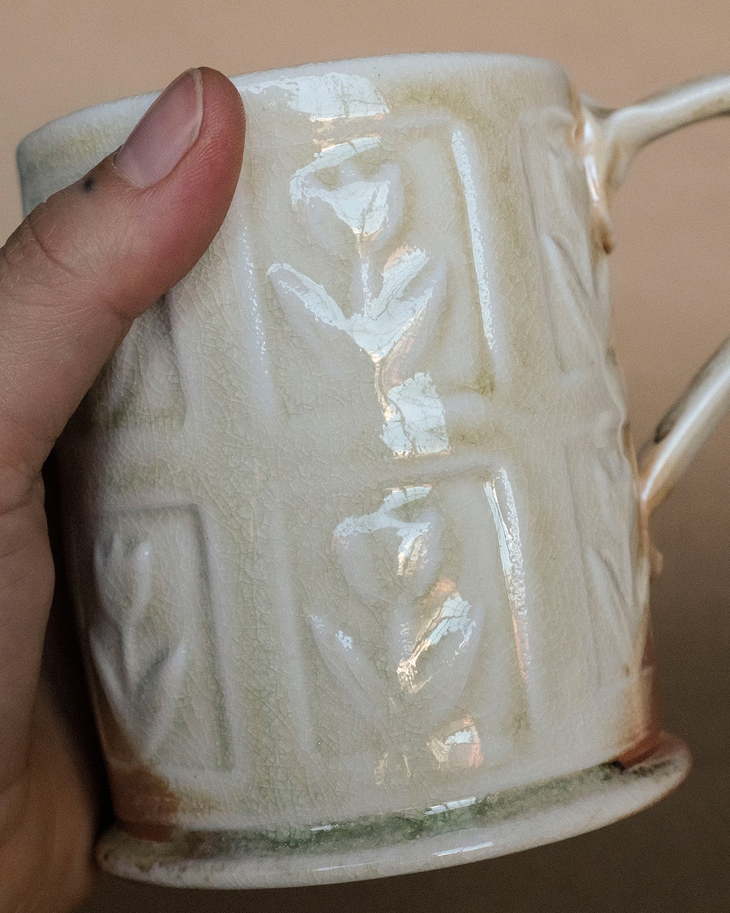 Wood Fired Tall Mug 01