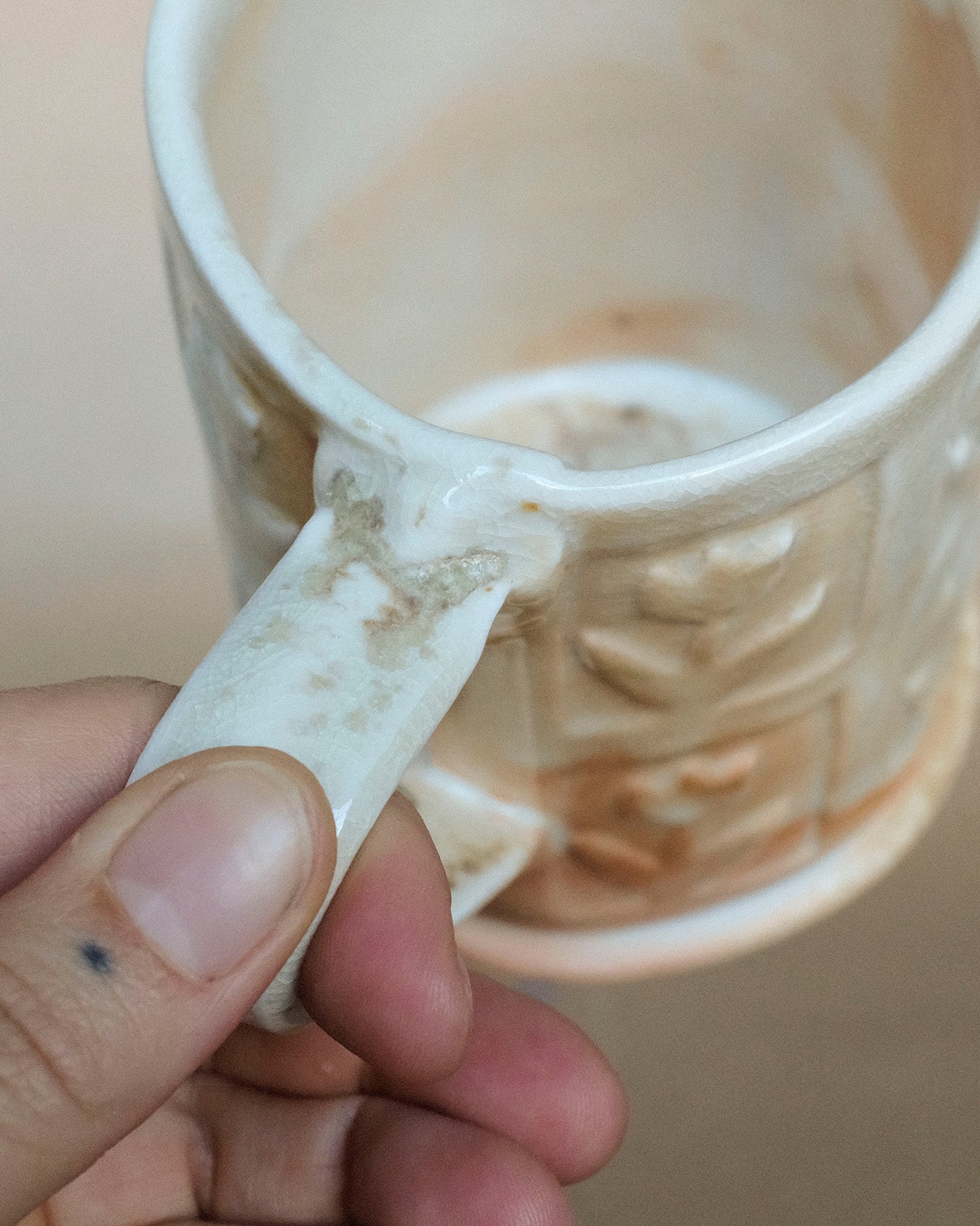 Wood Fired Tall Mug 01